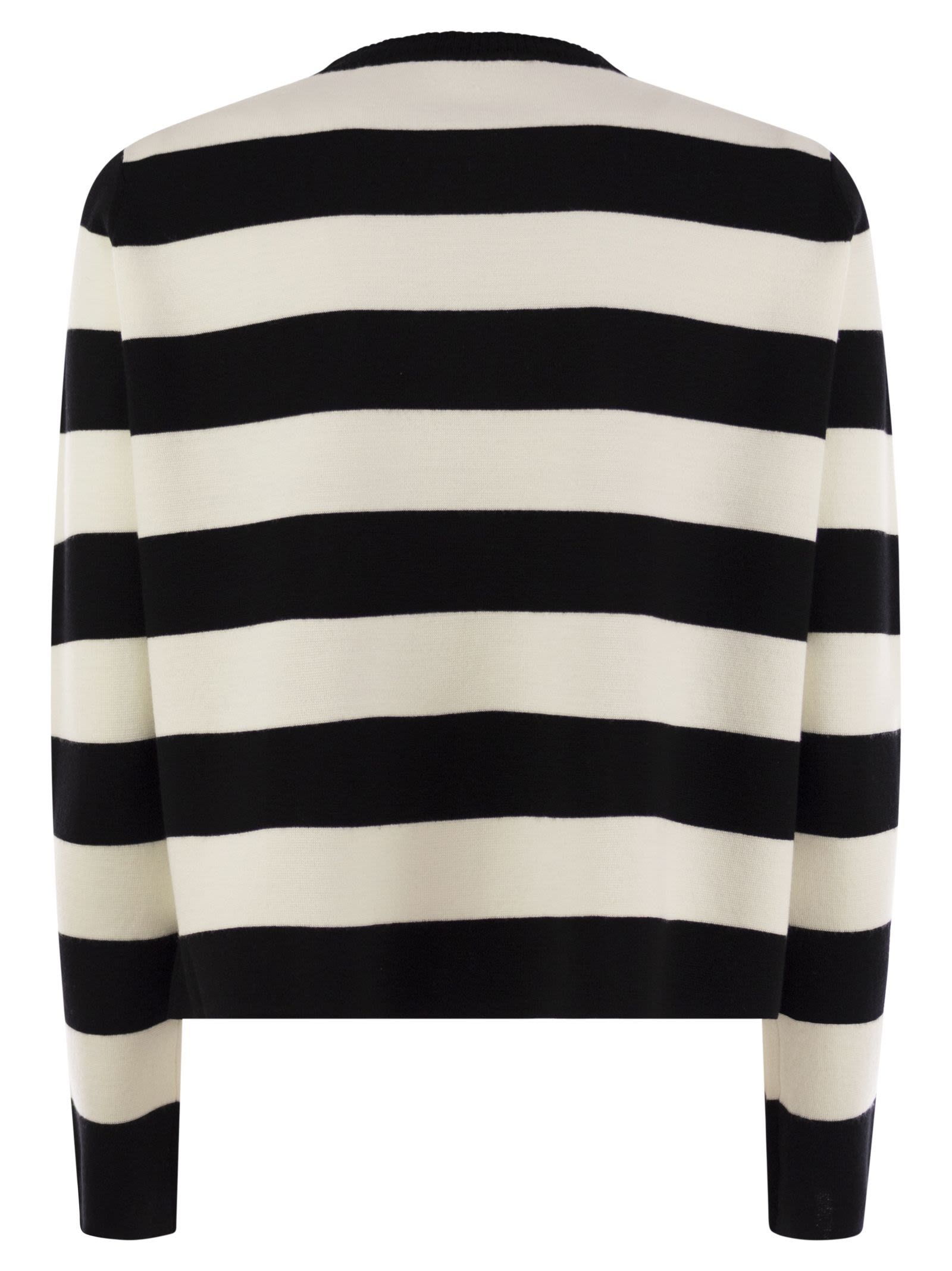 Maxmara Women Viterbo - Wool Sweater With Embroidery - 2