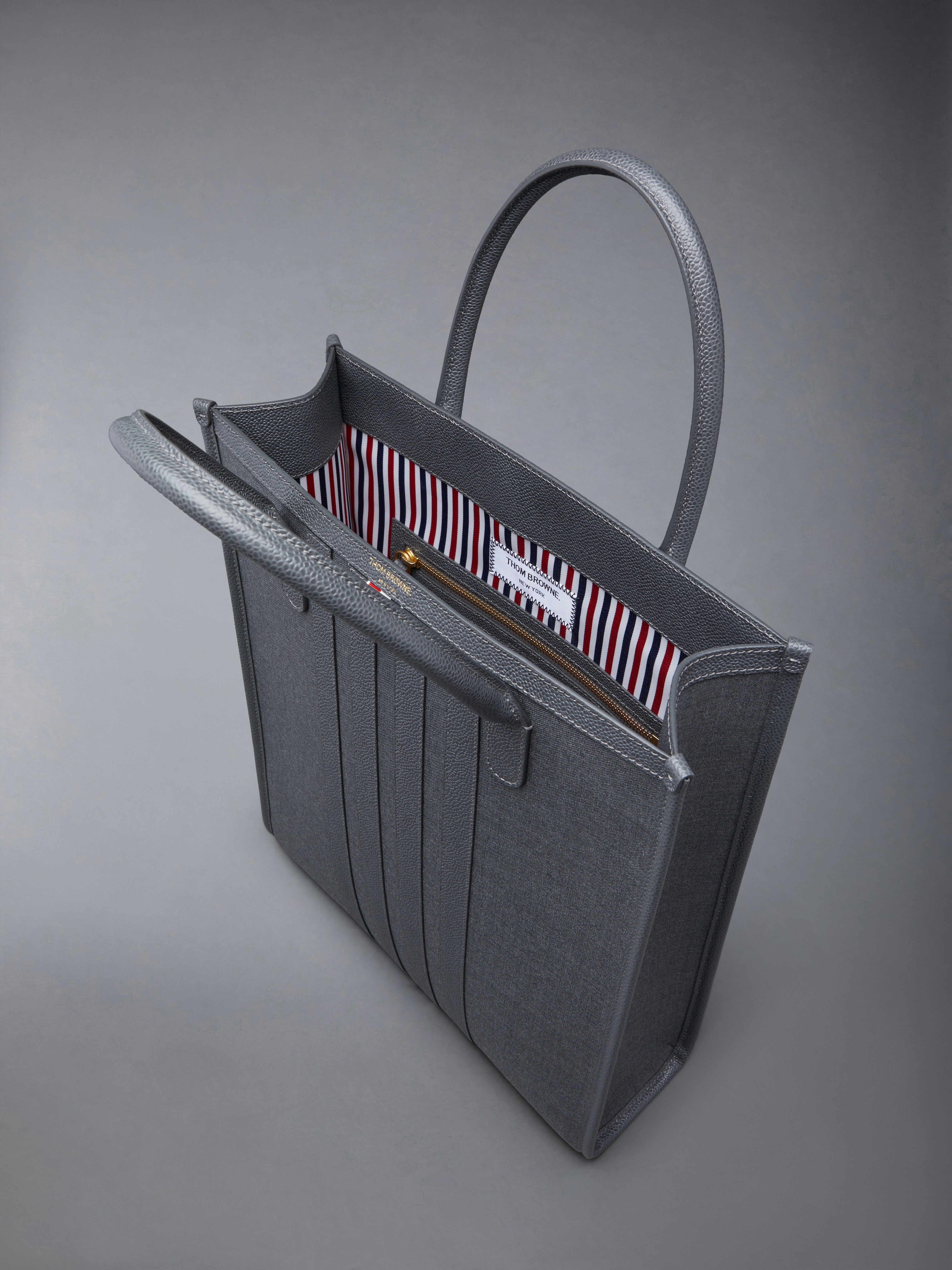 WOOL 4-BAR TOTE - 5