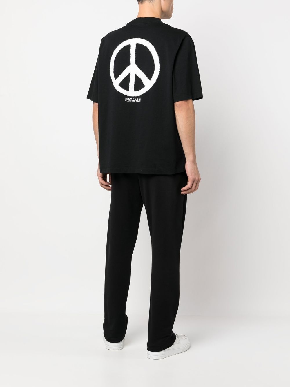 peace-logo short-sleeve T-shirt - 2