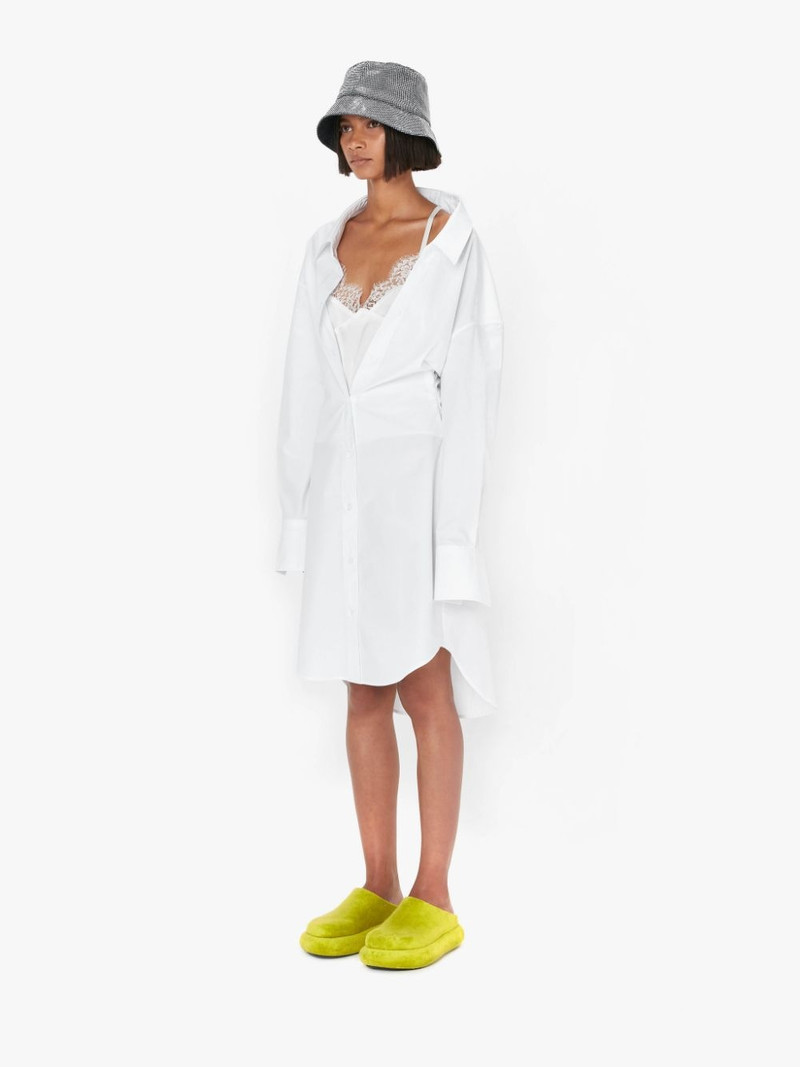 LACE DETAIL SHIRT DRESS 4