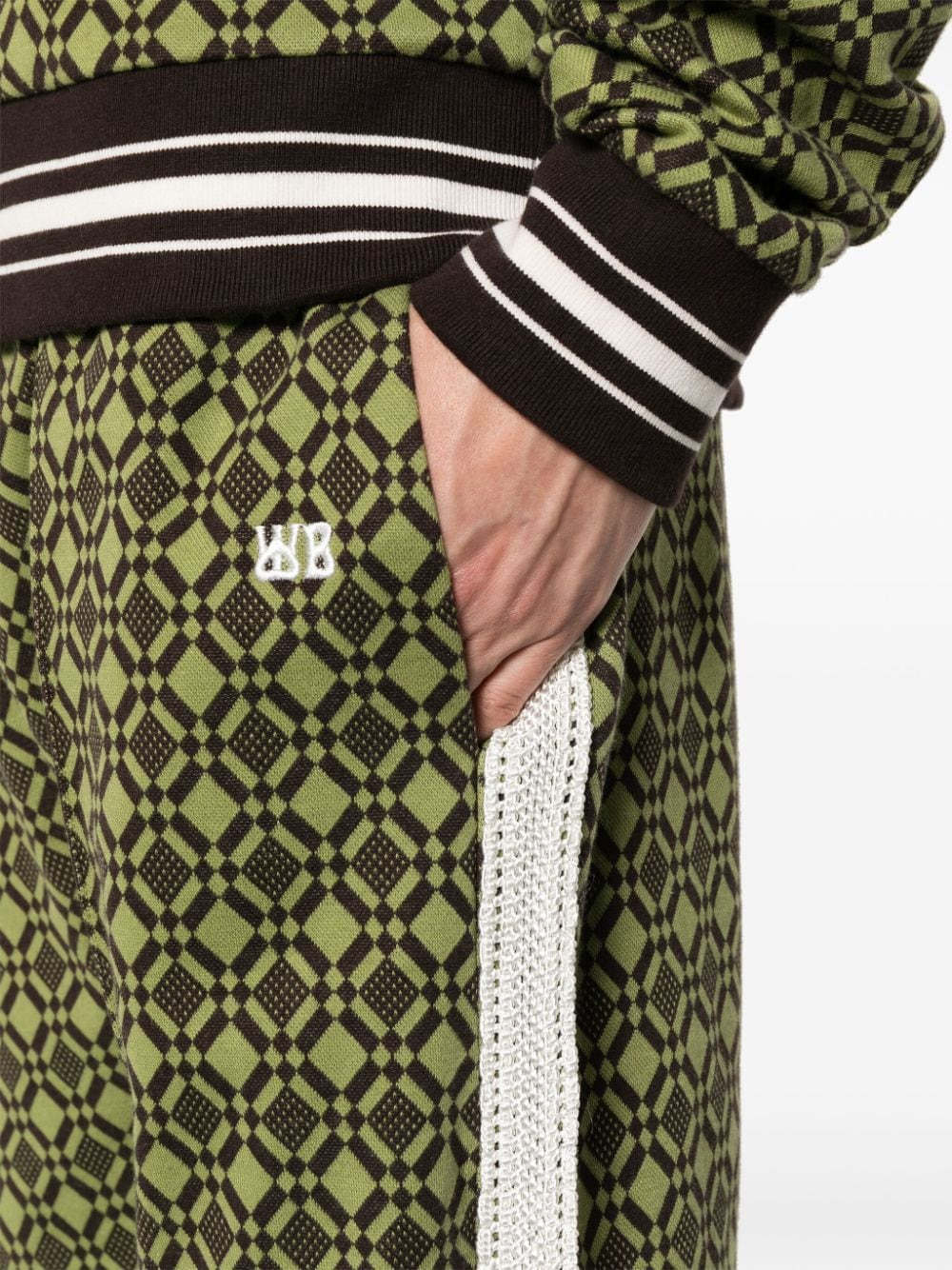Wales Bonner Men Textured Trousers - 5