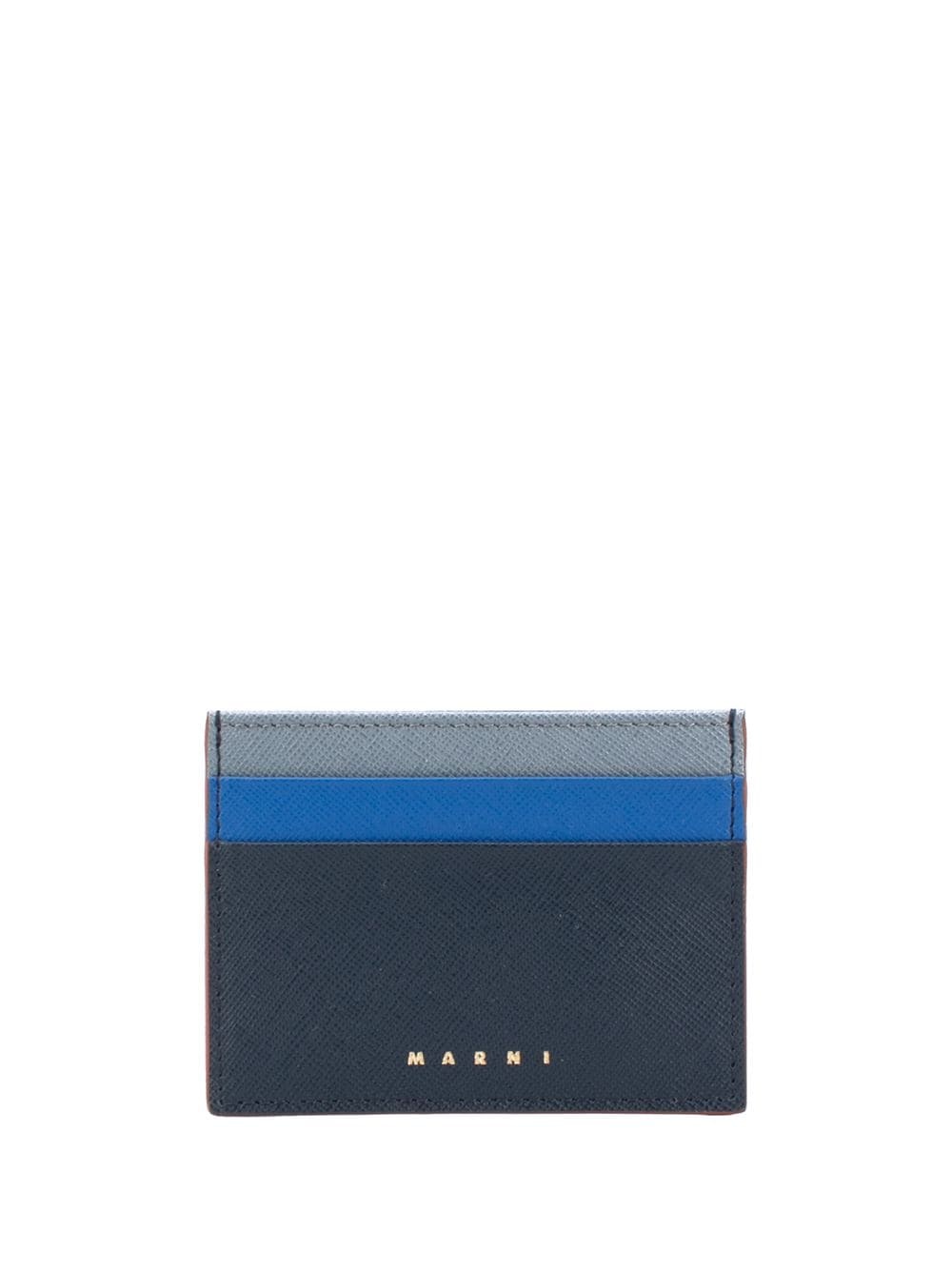 tonal leather cardholder - 1