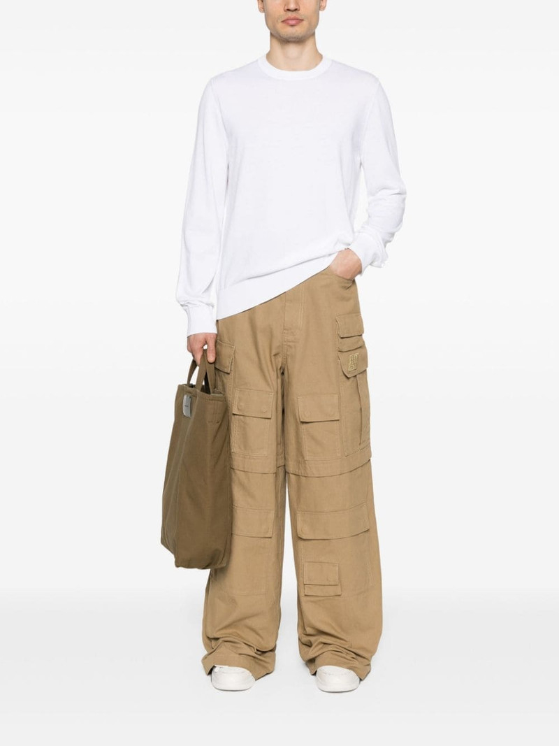 DSQUARED2 logo-plaque jumper outlook