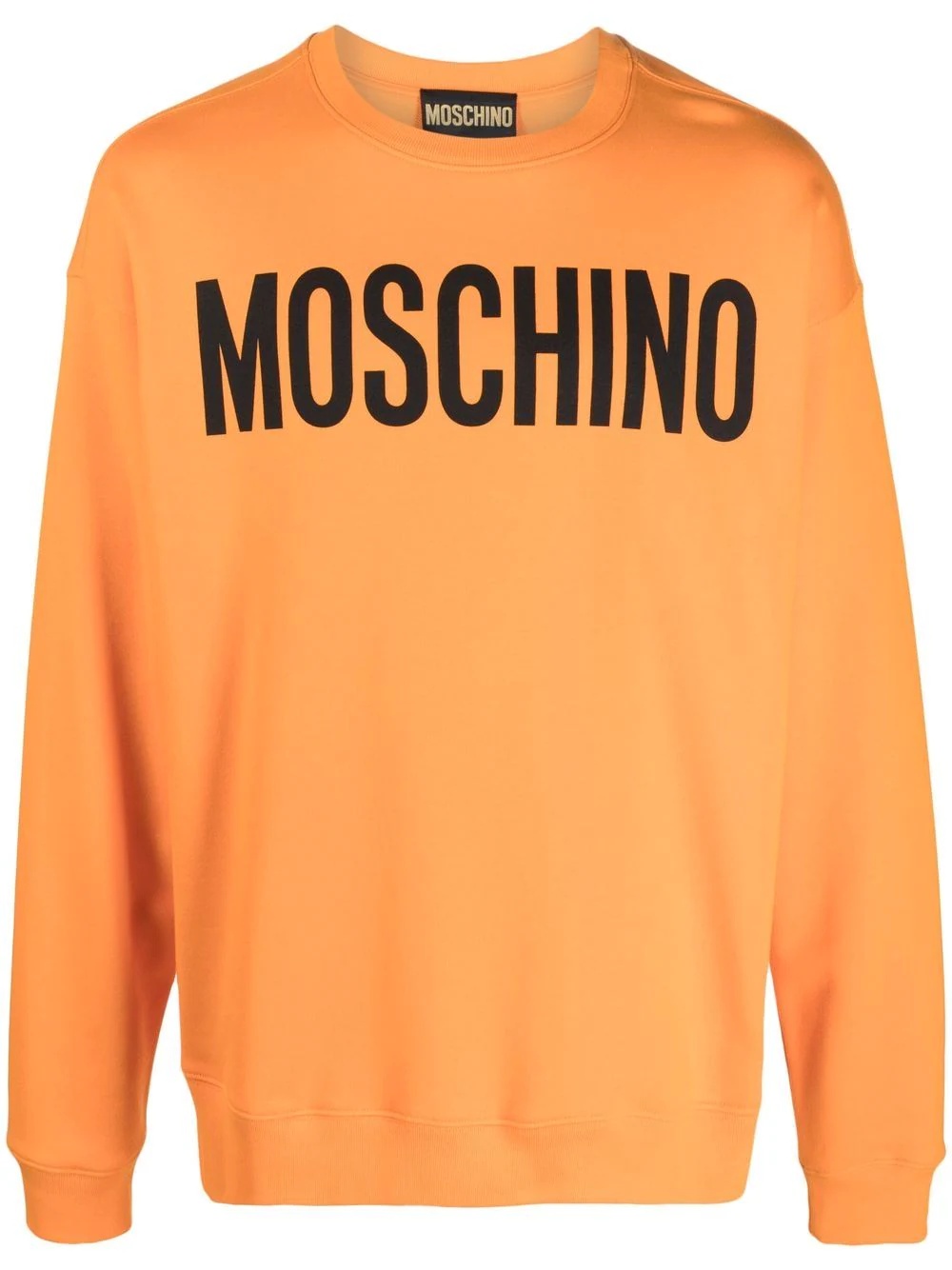 colour block logo-print sweatshirt - 1