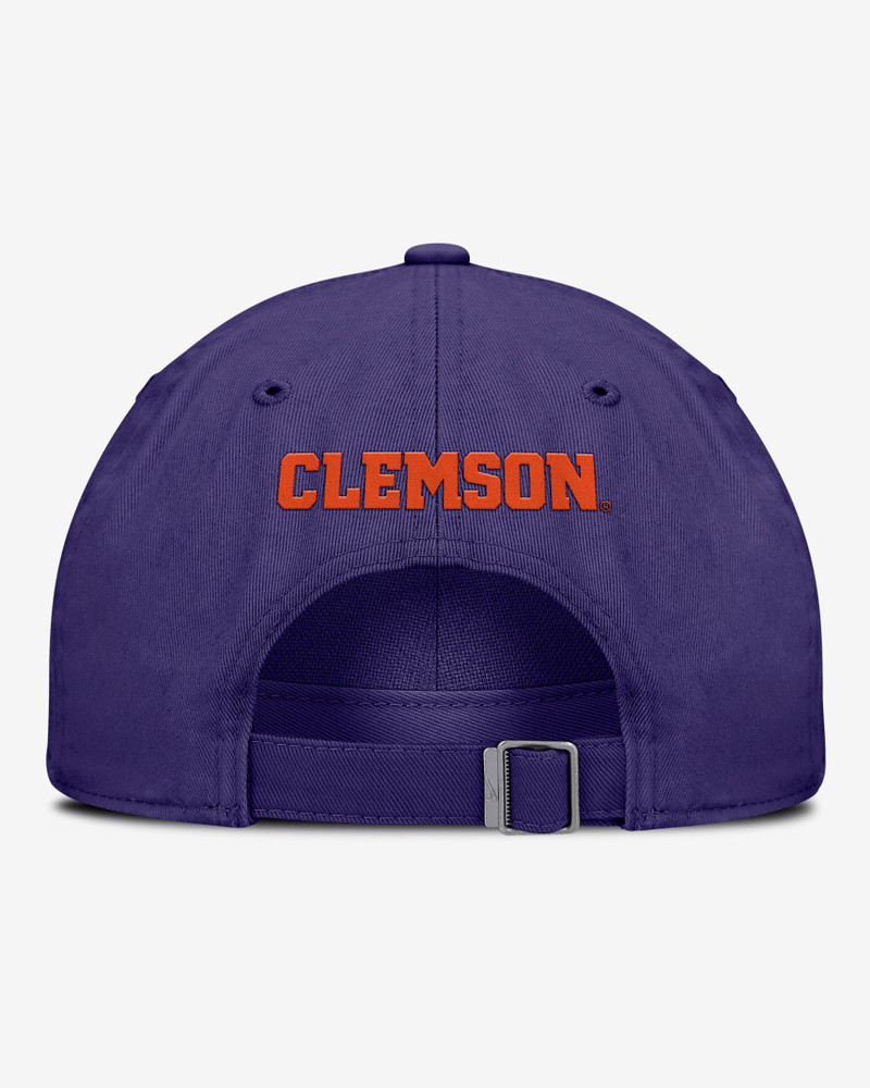 Nike Clemson Tigers Primetime Club Men's Nike College Adjustable Hat outlook