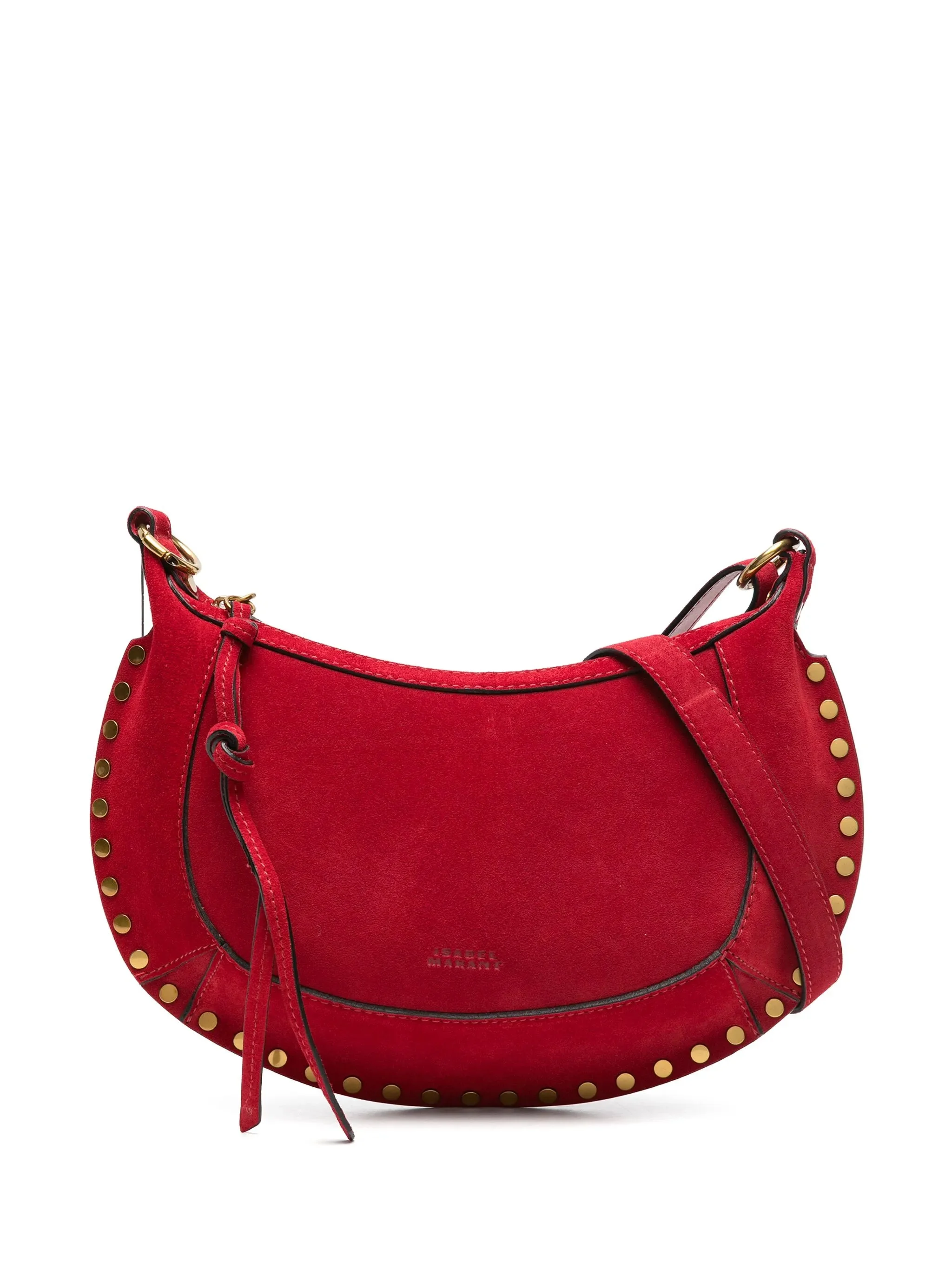 Oskan Moon suede shoulder bag - 1