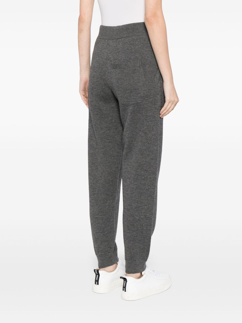 knitted tapered trousers 4