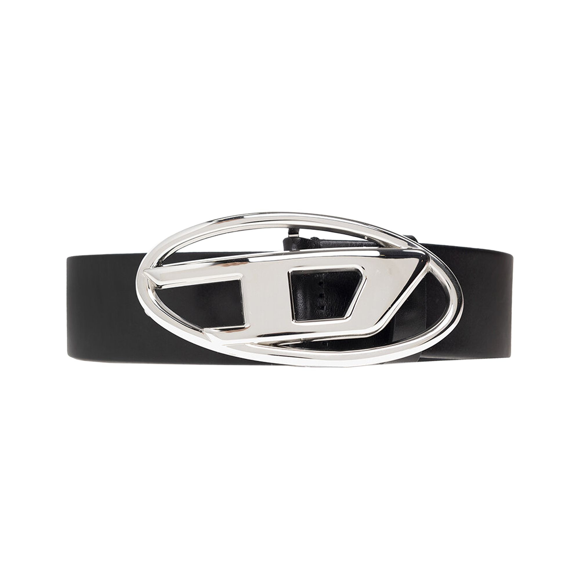 Diesel Leather Buckle Belt 'Black' - 1