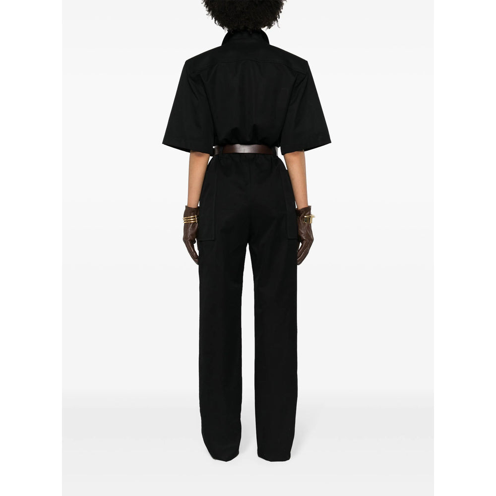 Saint Laurent Black All In One - Jumpsuits Women - 3