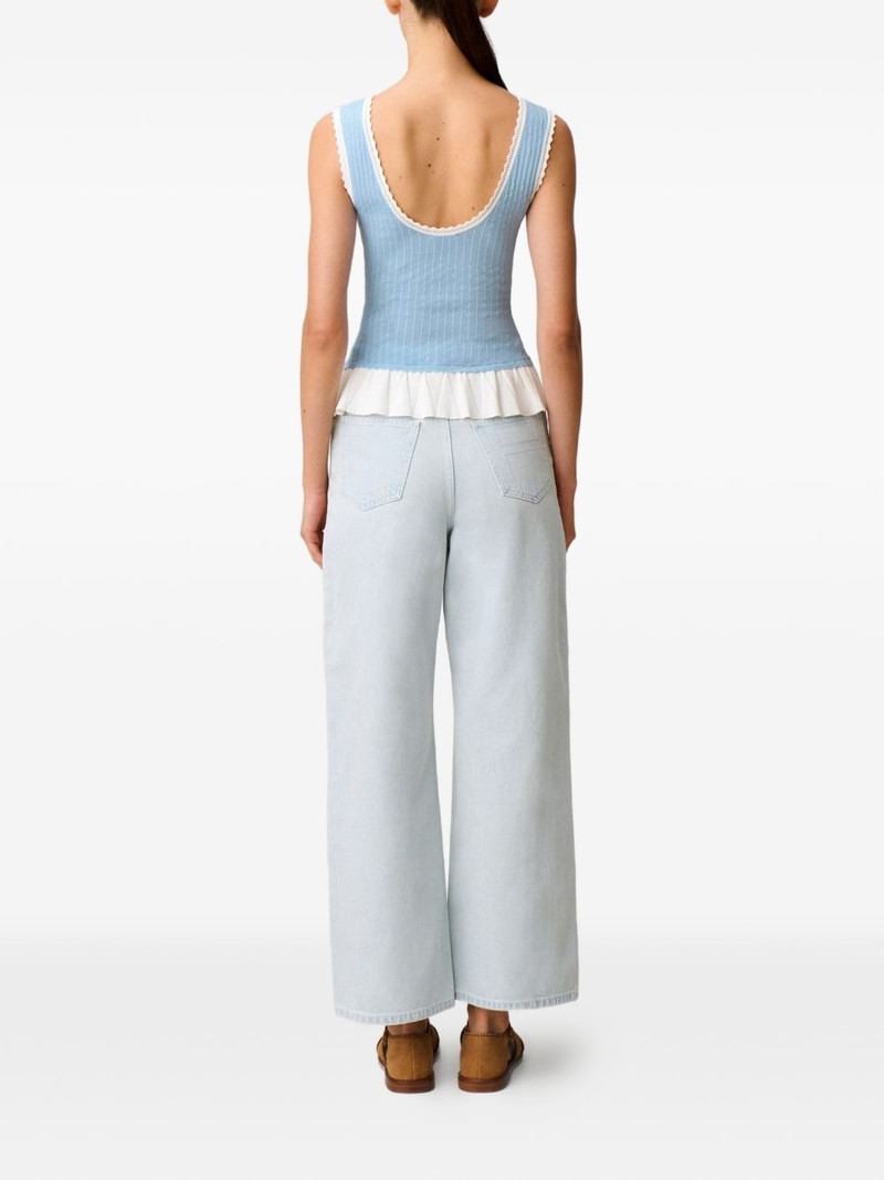 ruffled knitted top 4