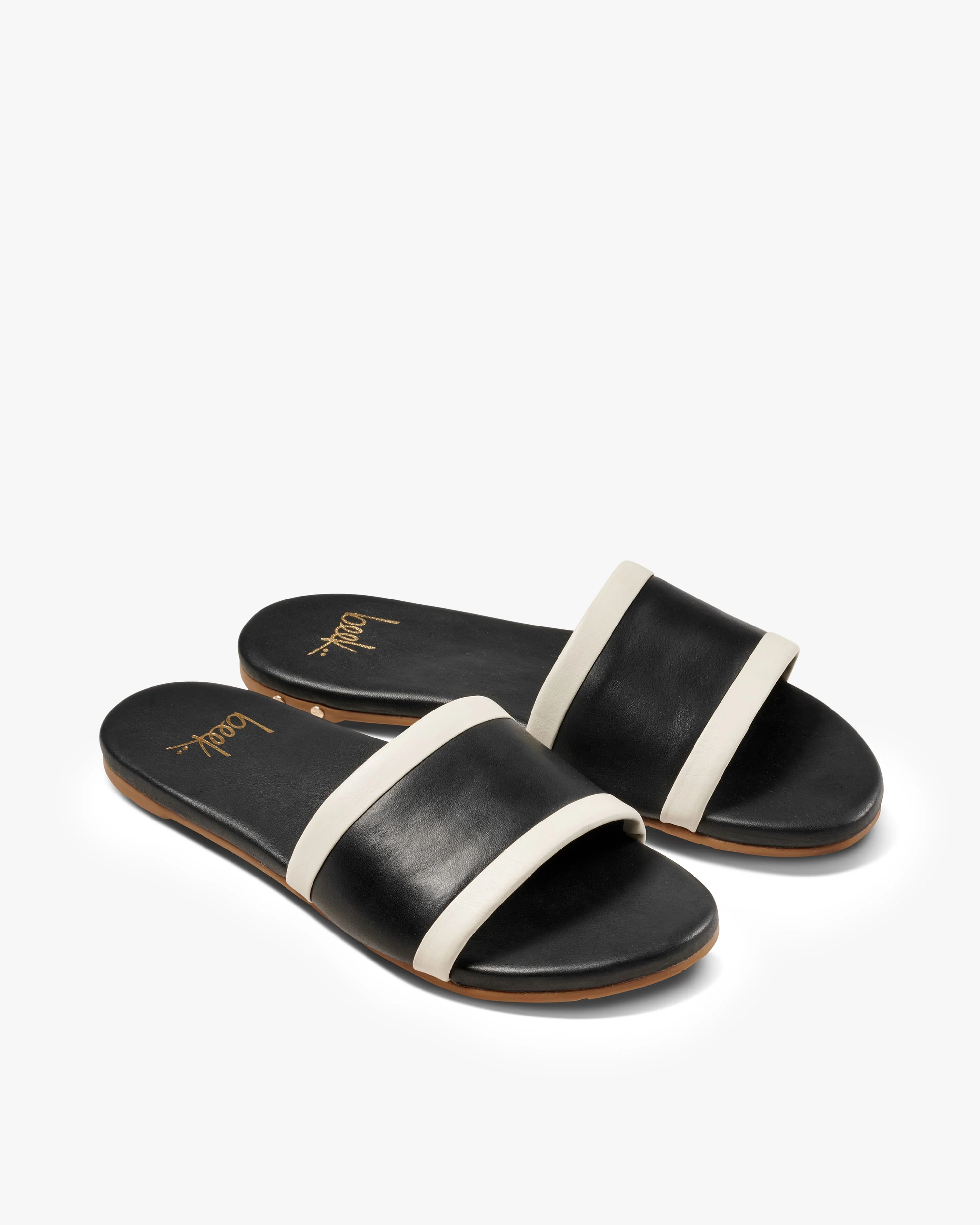Shorebird Leather Slide Sandal - 1