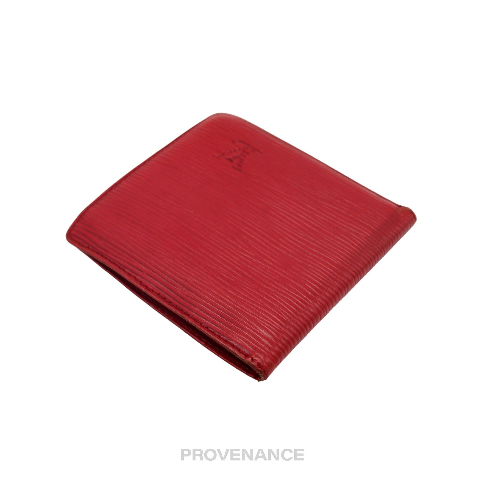 Louis Vuitton Marco Wallet in Red Epi Marco Malletier - 5