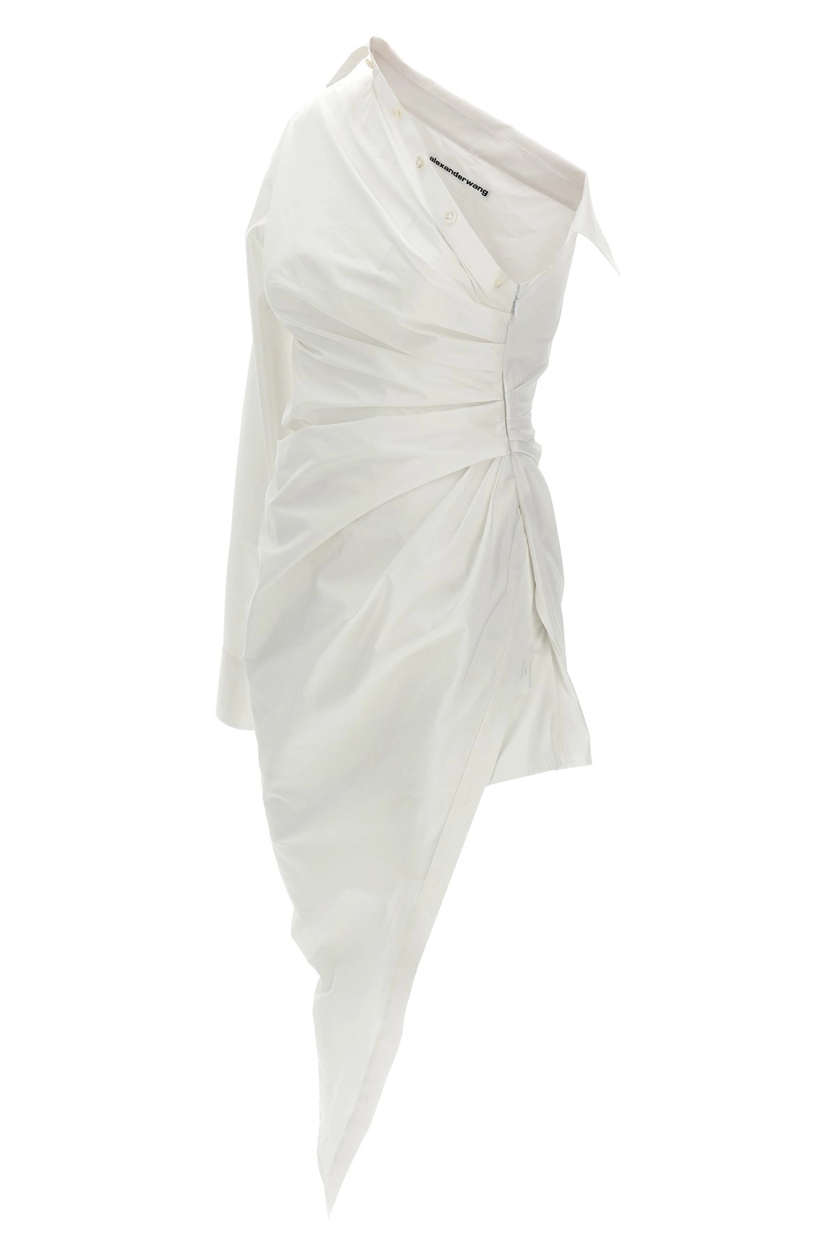 Asymmetrical shirt dress - 4