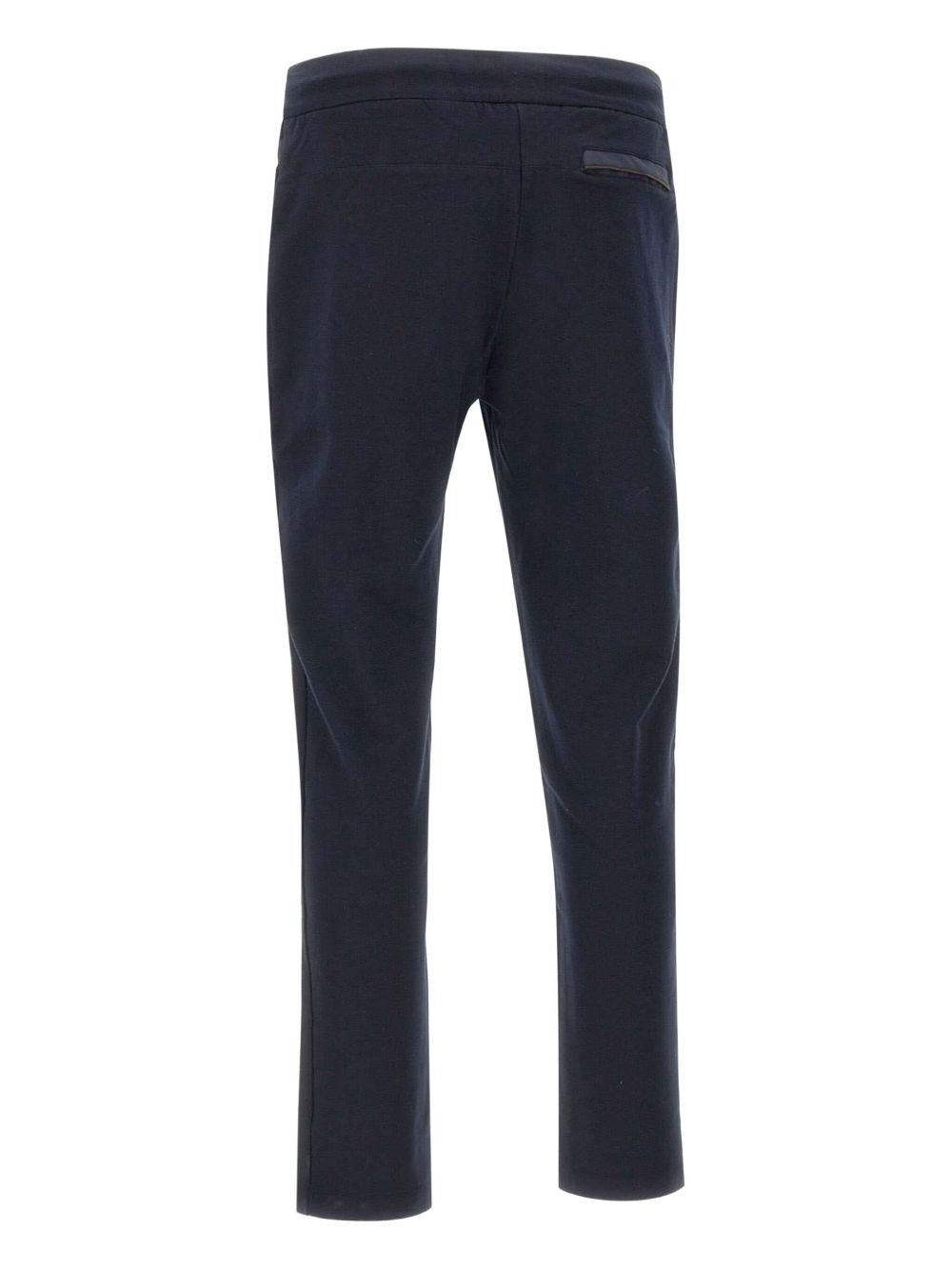 elasticated-waist side-pocket trousers - 3
