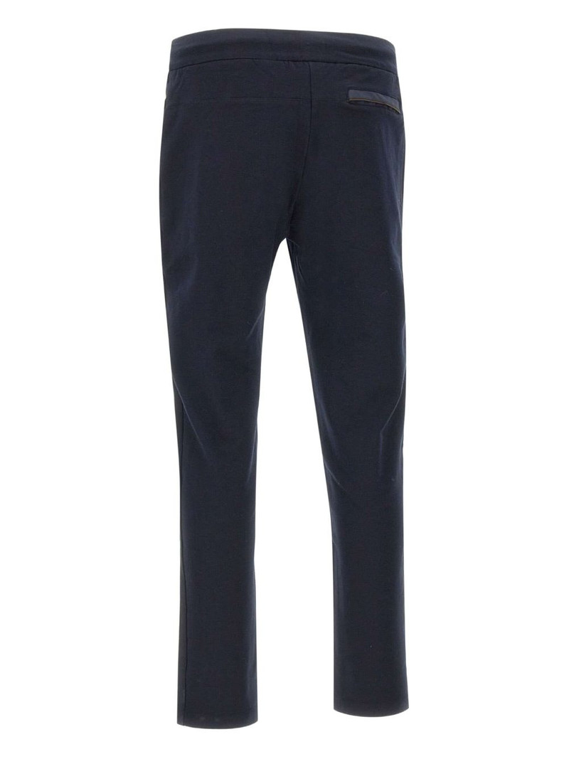 elasticated-waist side-pocket trousers 3
