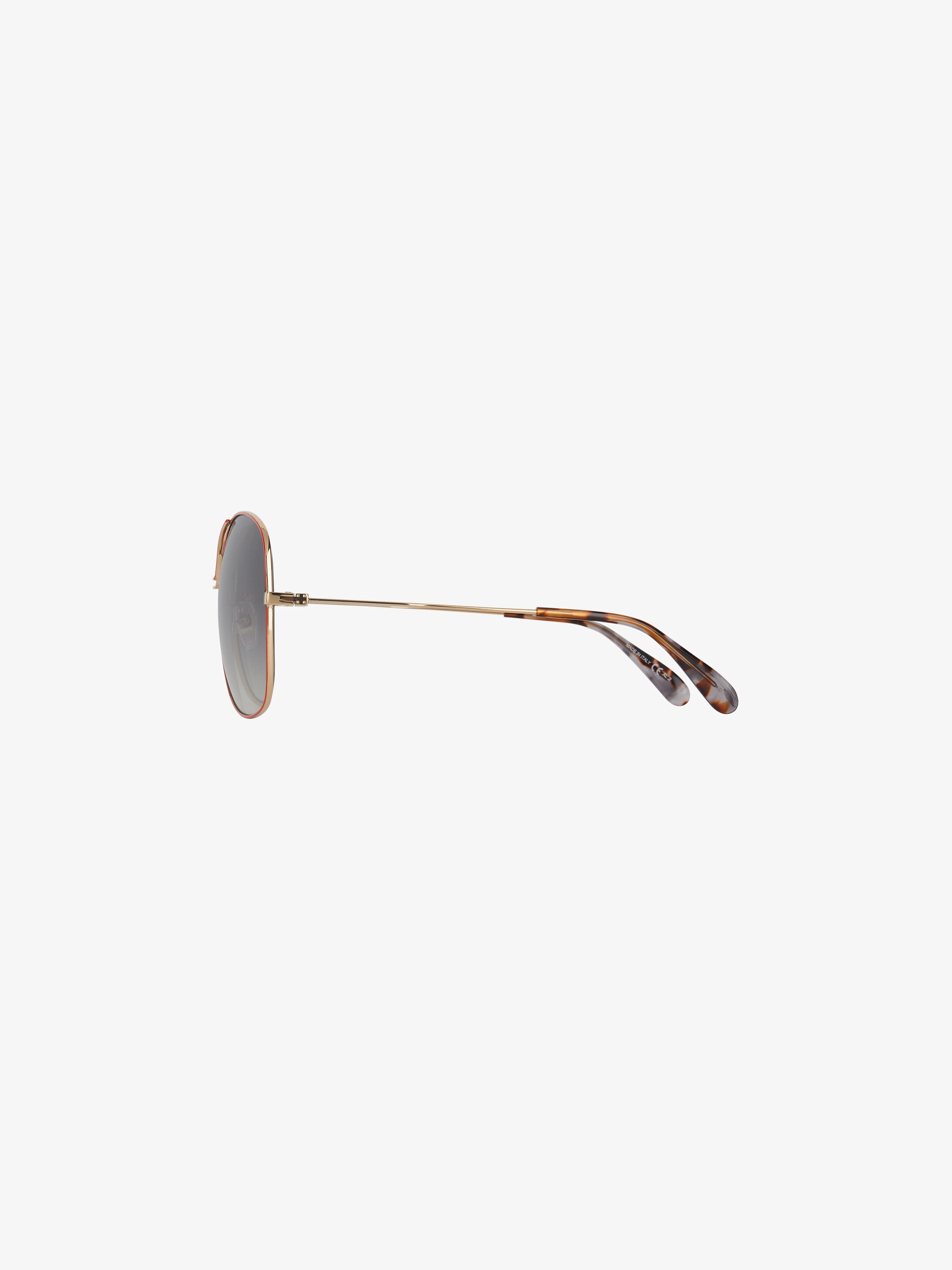 Two tone GV Bow sunglasses in metal - 4