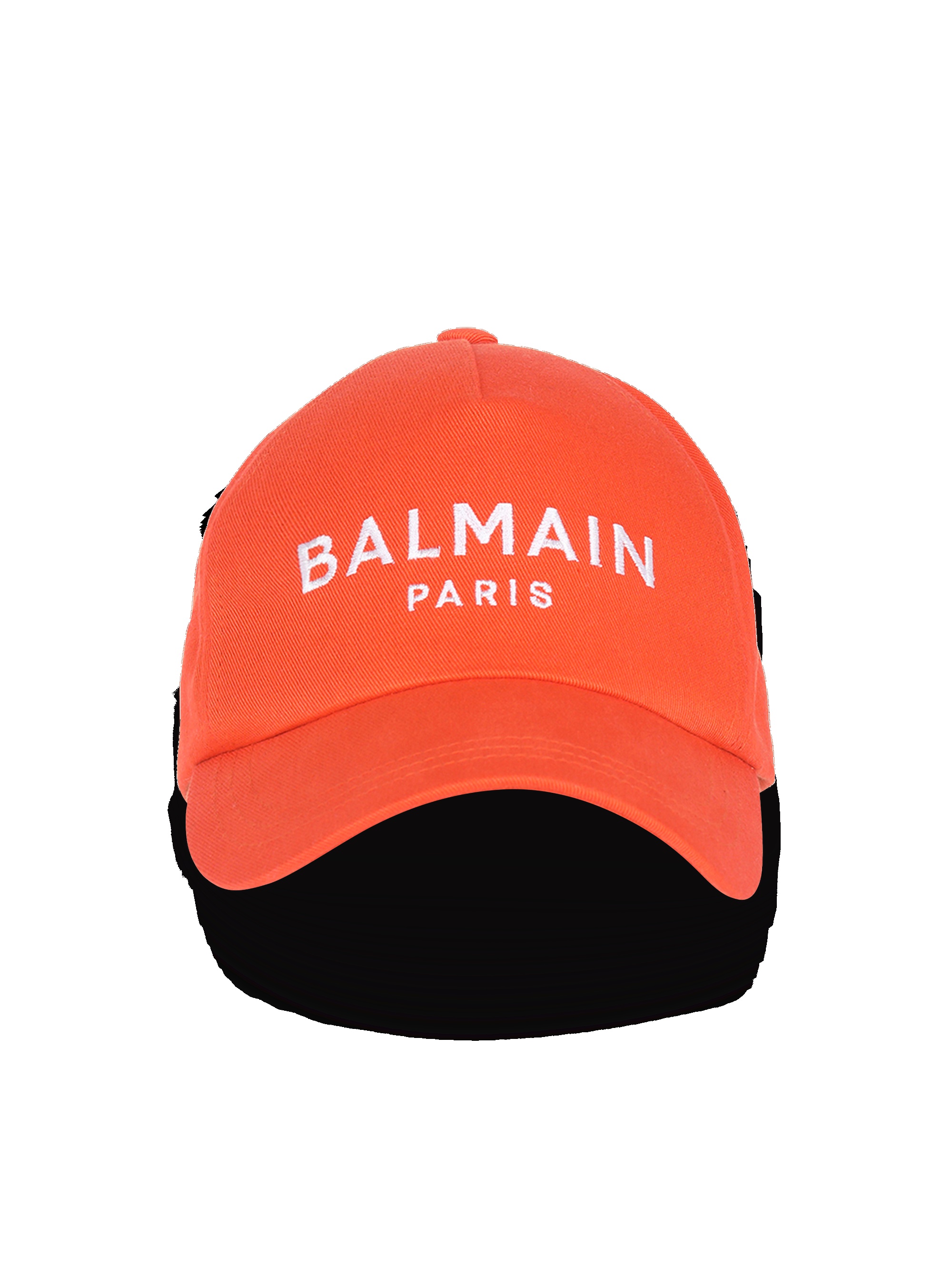 Cotton cap with Balmain logo - 1