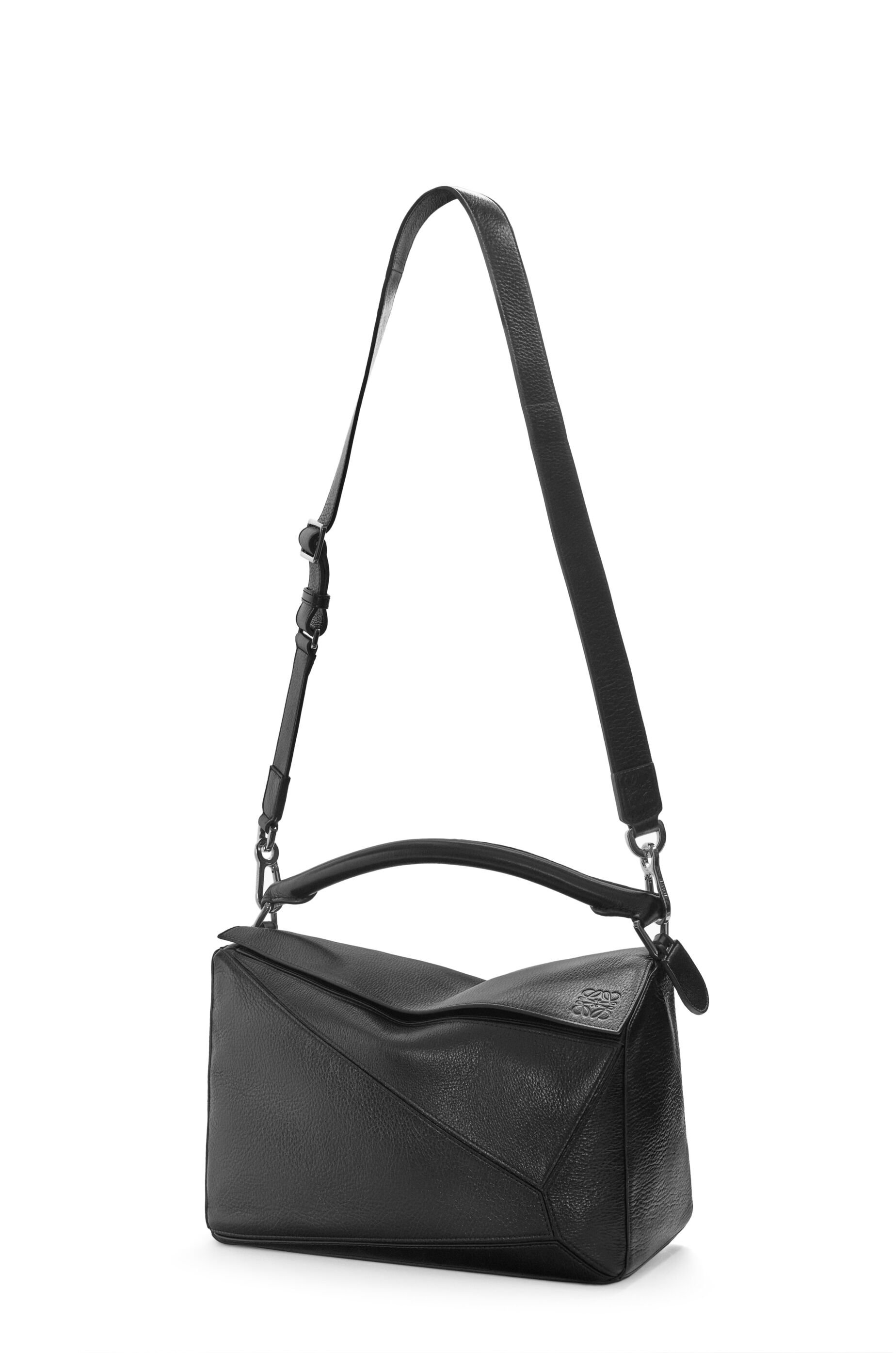 Large Puzzle bag in deerskin - 6