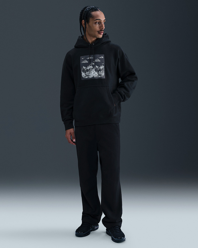Nike Solo Swoosh Men's Pullover Fleece Hoodie 4