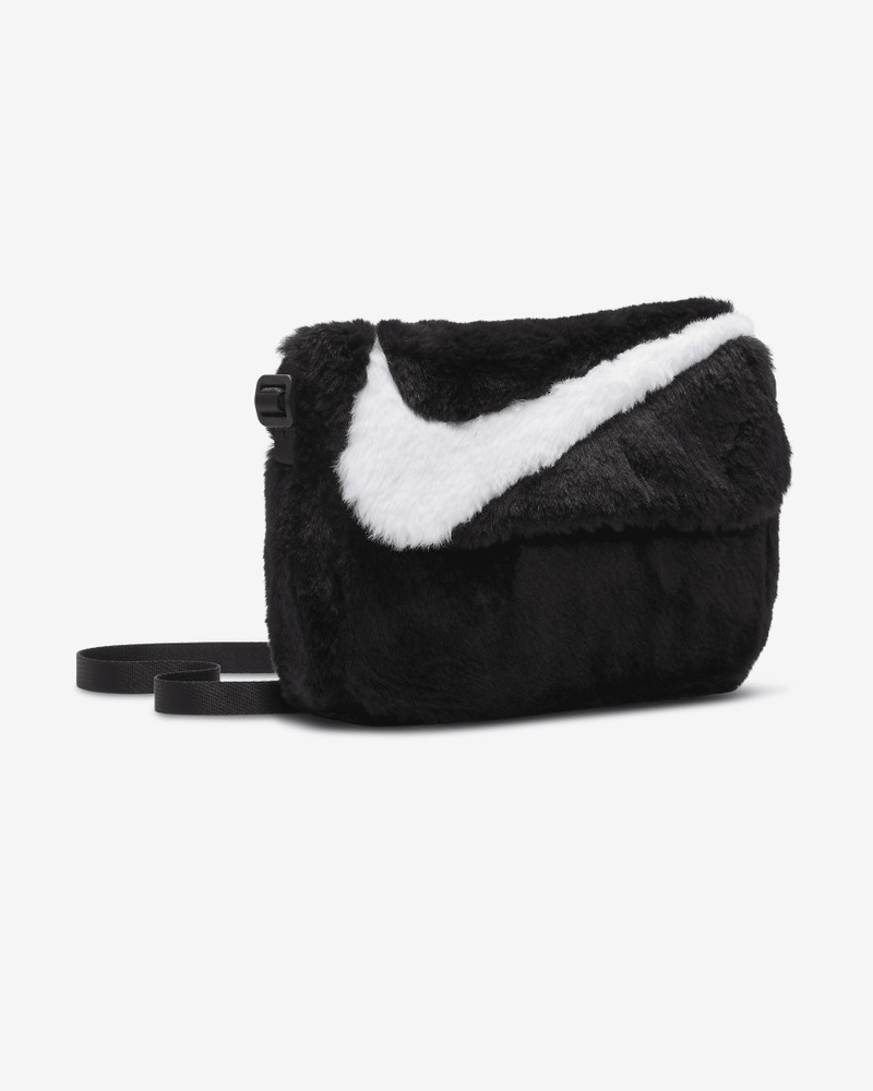 Women's Nike Sportswear Futura 365 Faux Fur Crossbody Bag (1L) 3