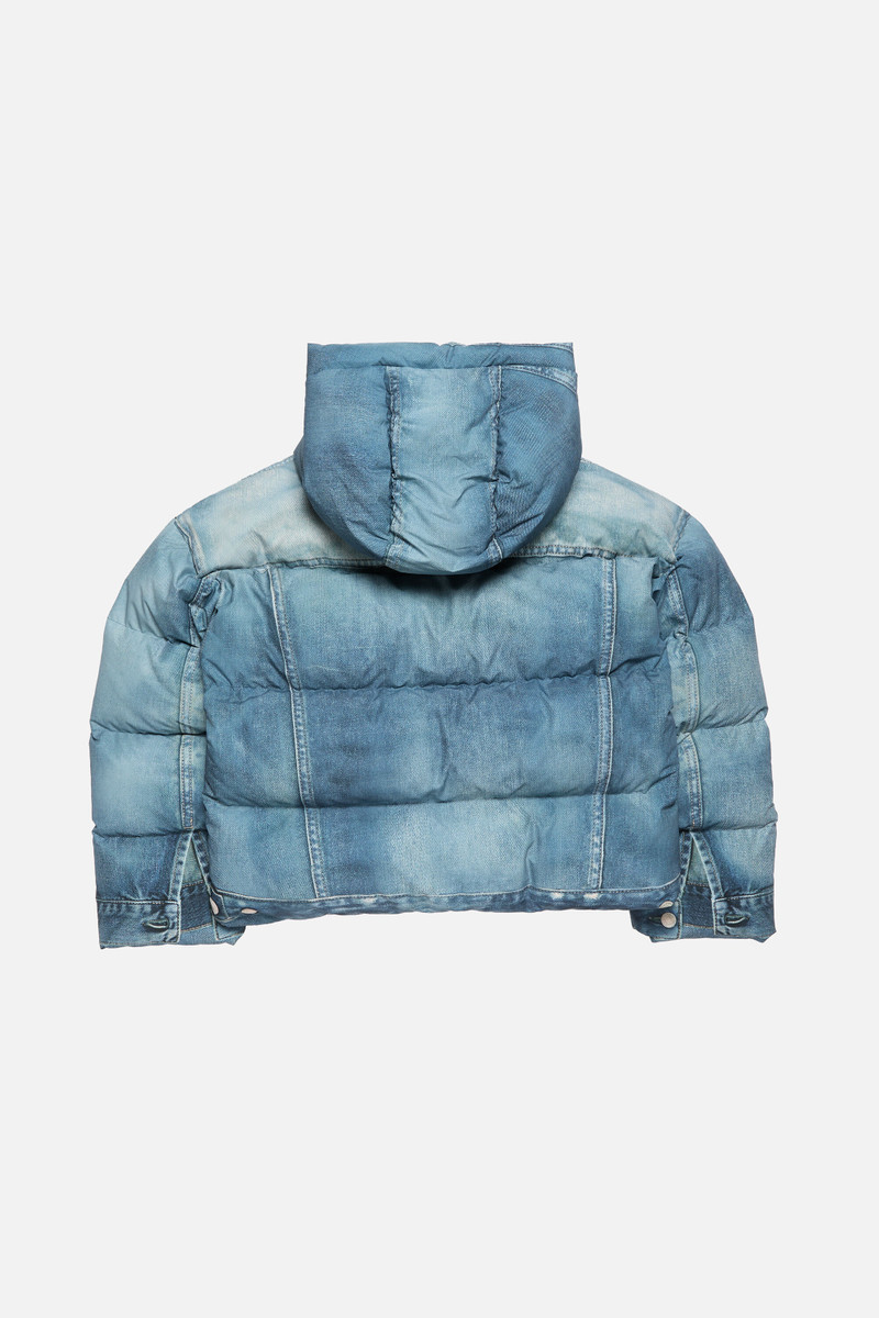 Puffer down jacket - Denim blue 7
