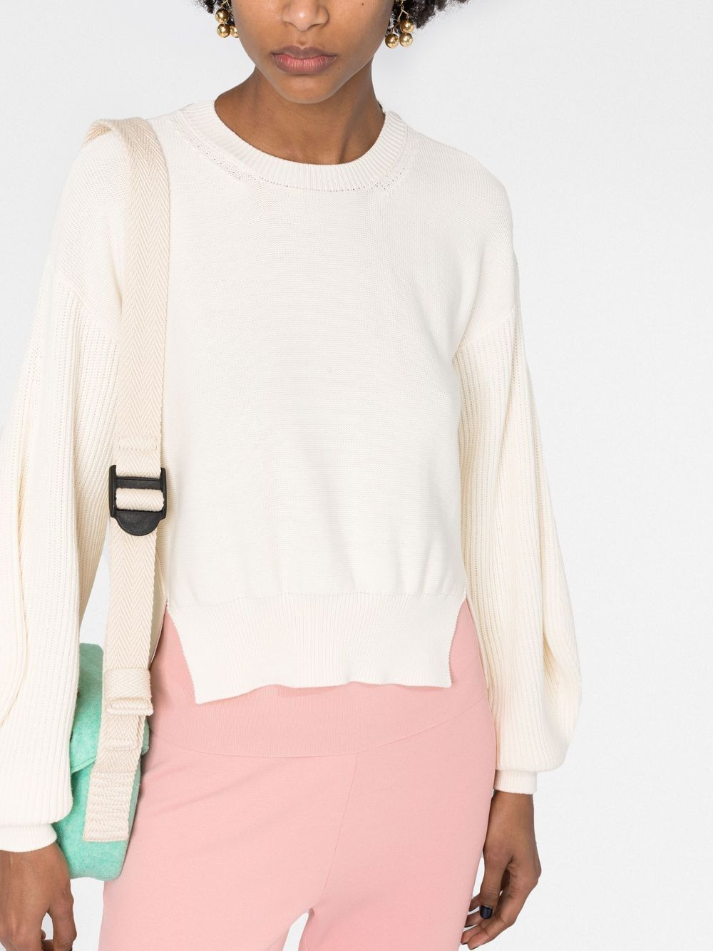 logo-patch jumper - 5