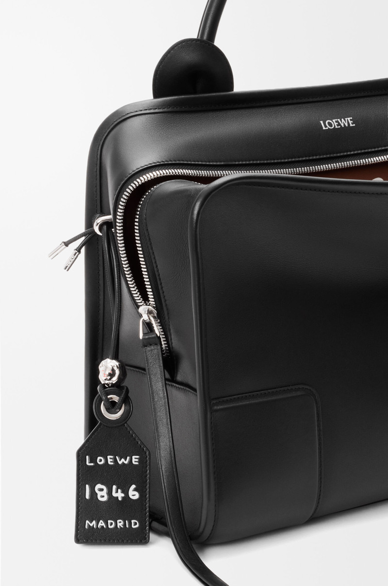 Large Lion Intarsio Amazona 180 bag in calfskin 15