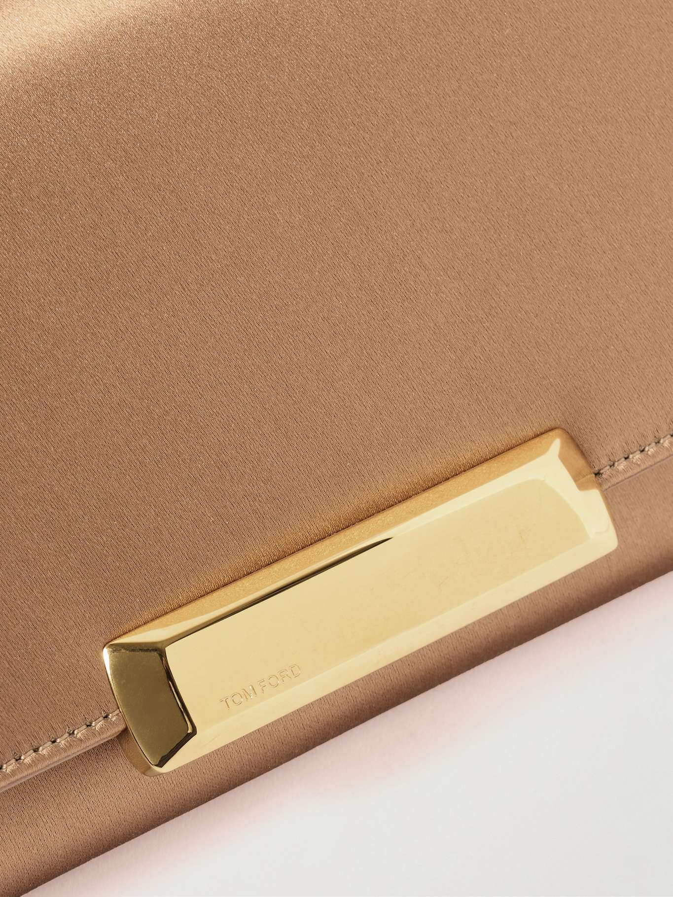 Satin clutch Blush - 4