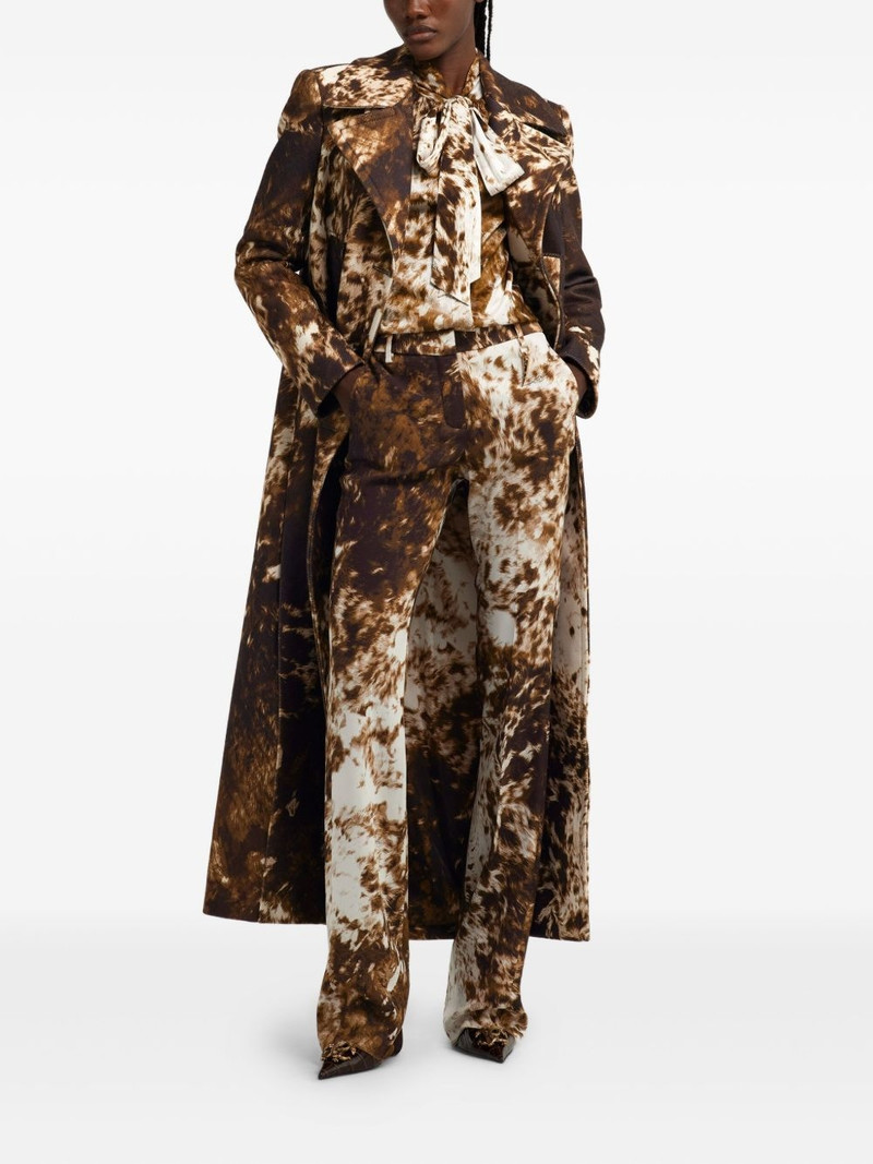 Roberto Cavalli printed trousers outlook