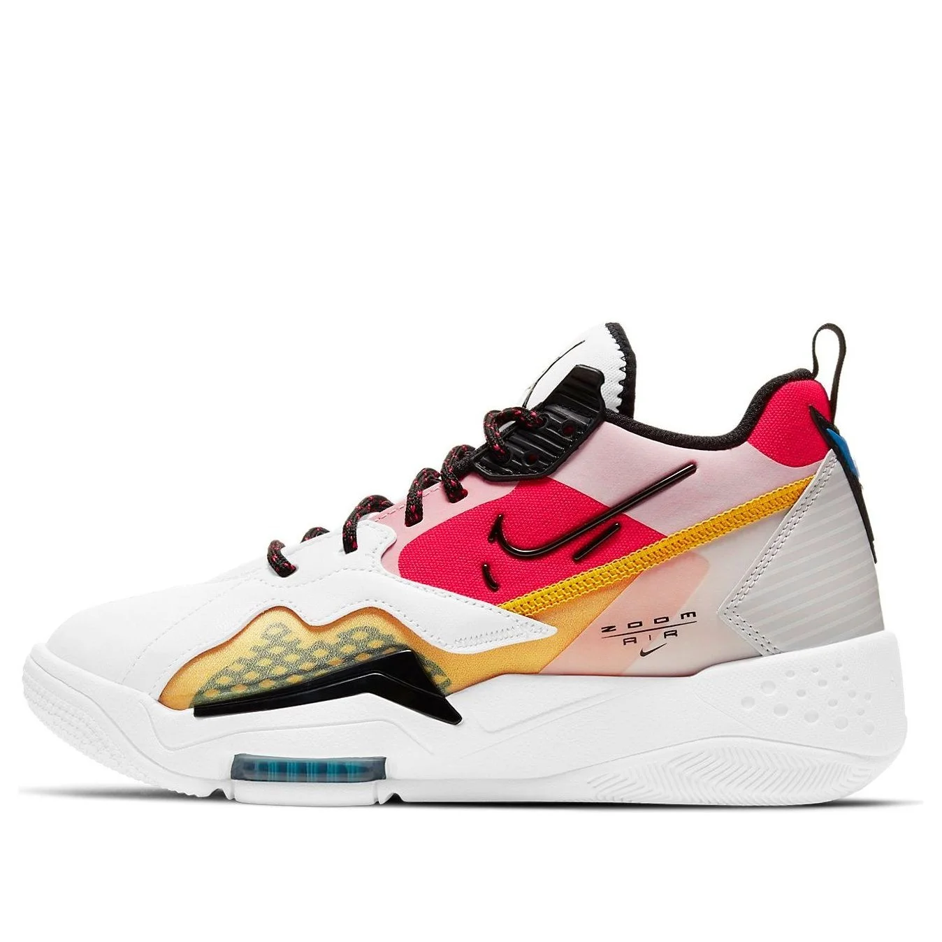 (WMNS) Air Jordan Zoom '92 'White Siren Red University Gold' CK9184-102 - 1