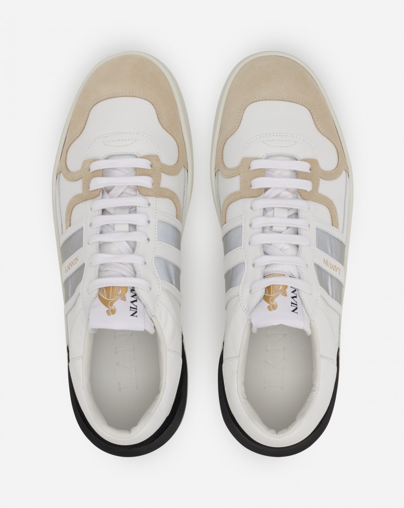 LOW CLAY SNEAKERS IN LEATHER - 4