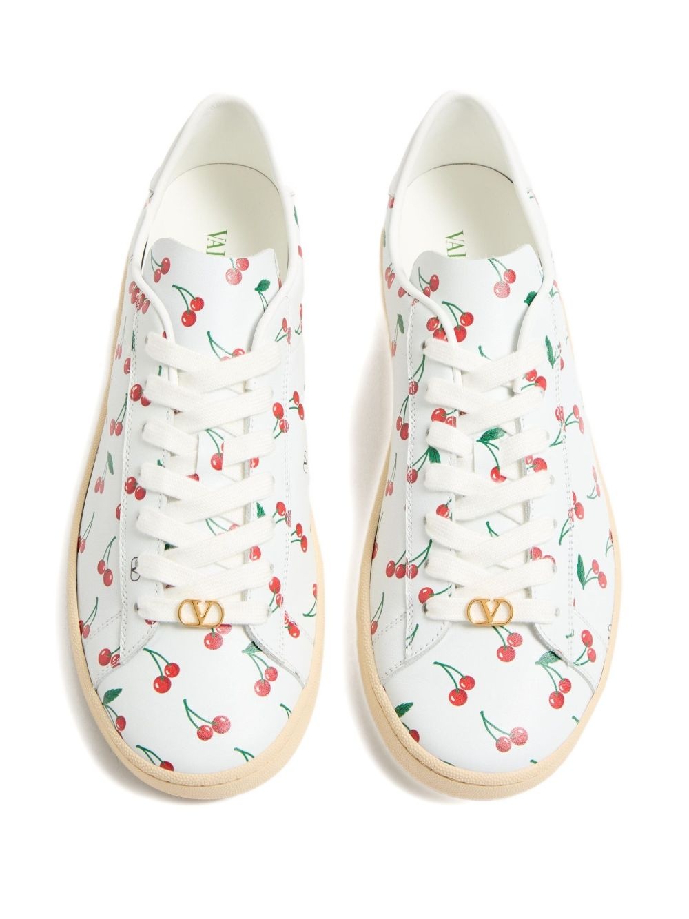 Royco cherry-print low-top sneakers - 4