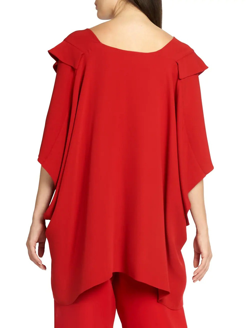 Ruffle Cady Silk Top 5