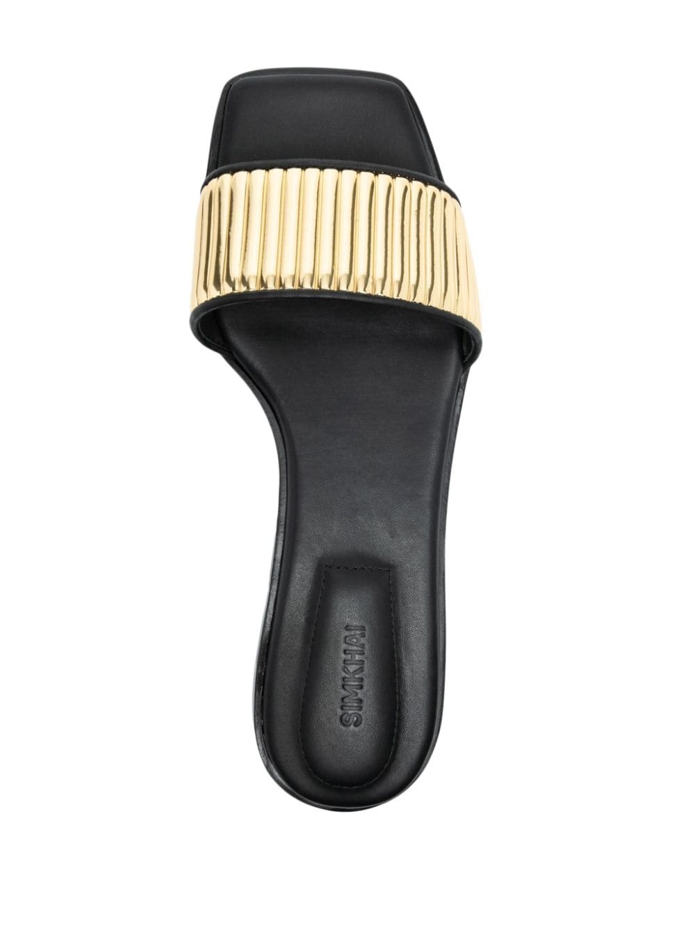 Carter leather slides - 4