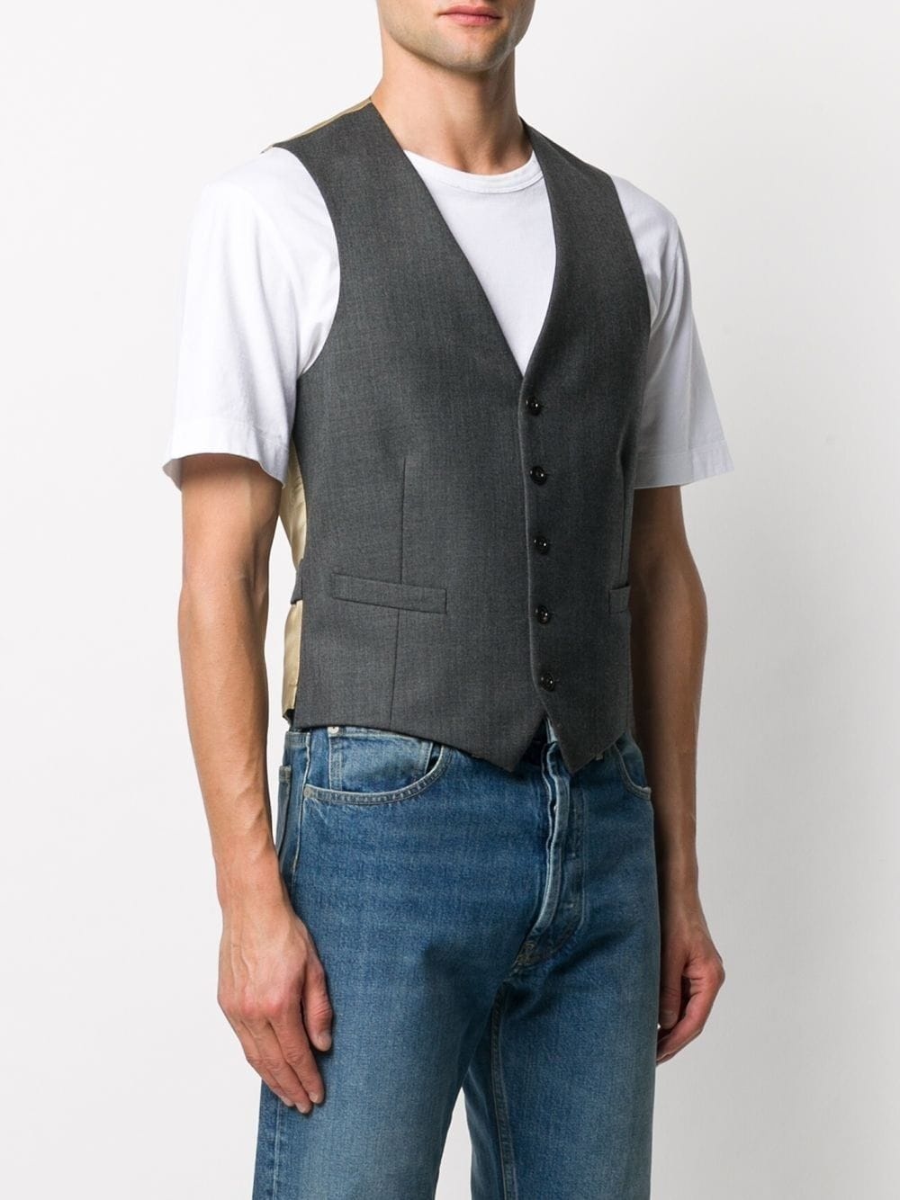 formal wool waistcoat - 3