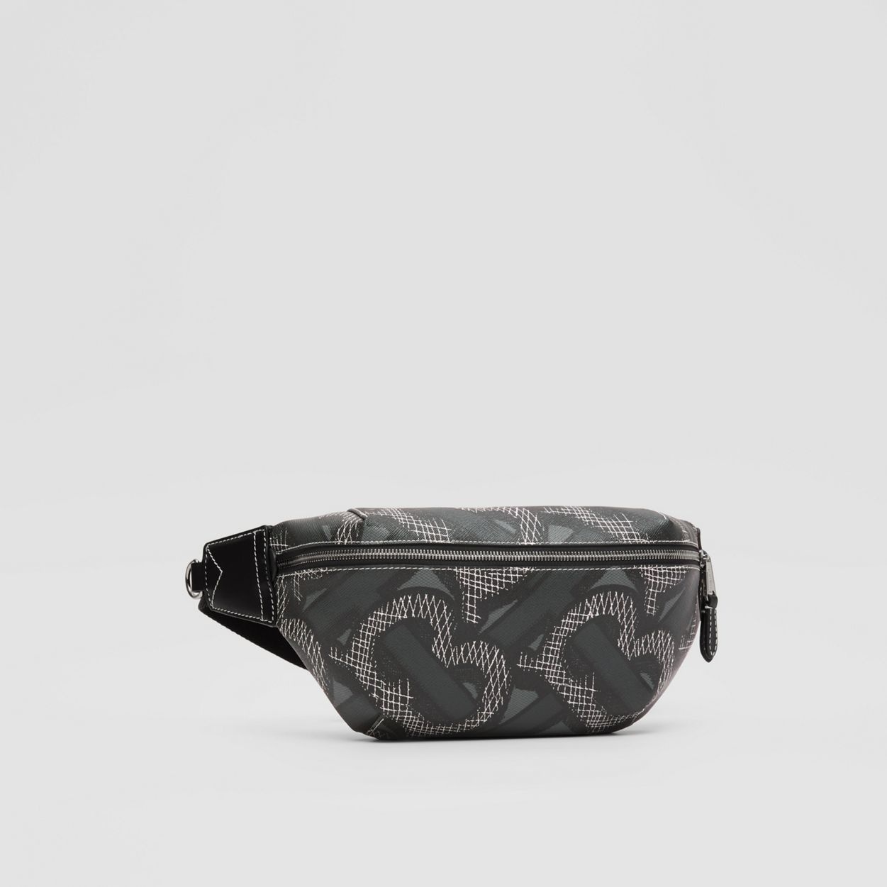 Monogram Print E-canvas Sonny Bum Bag - 9