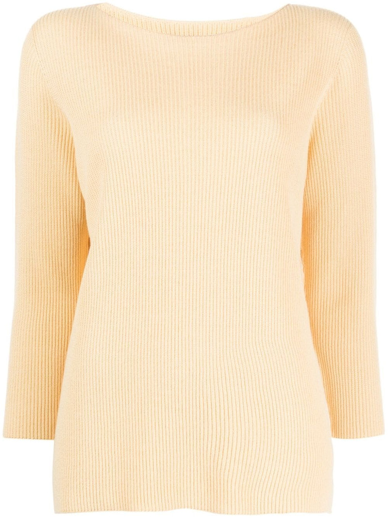 ribbed long-sleeve top 1
