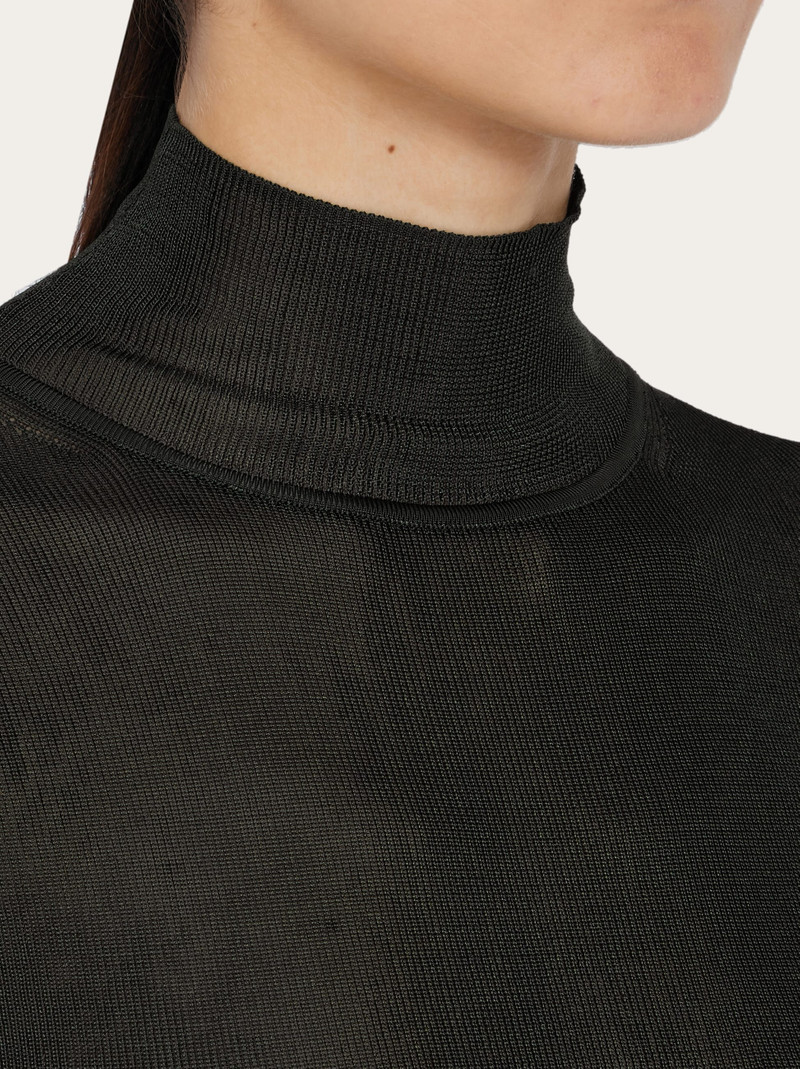 See through high neck top 4