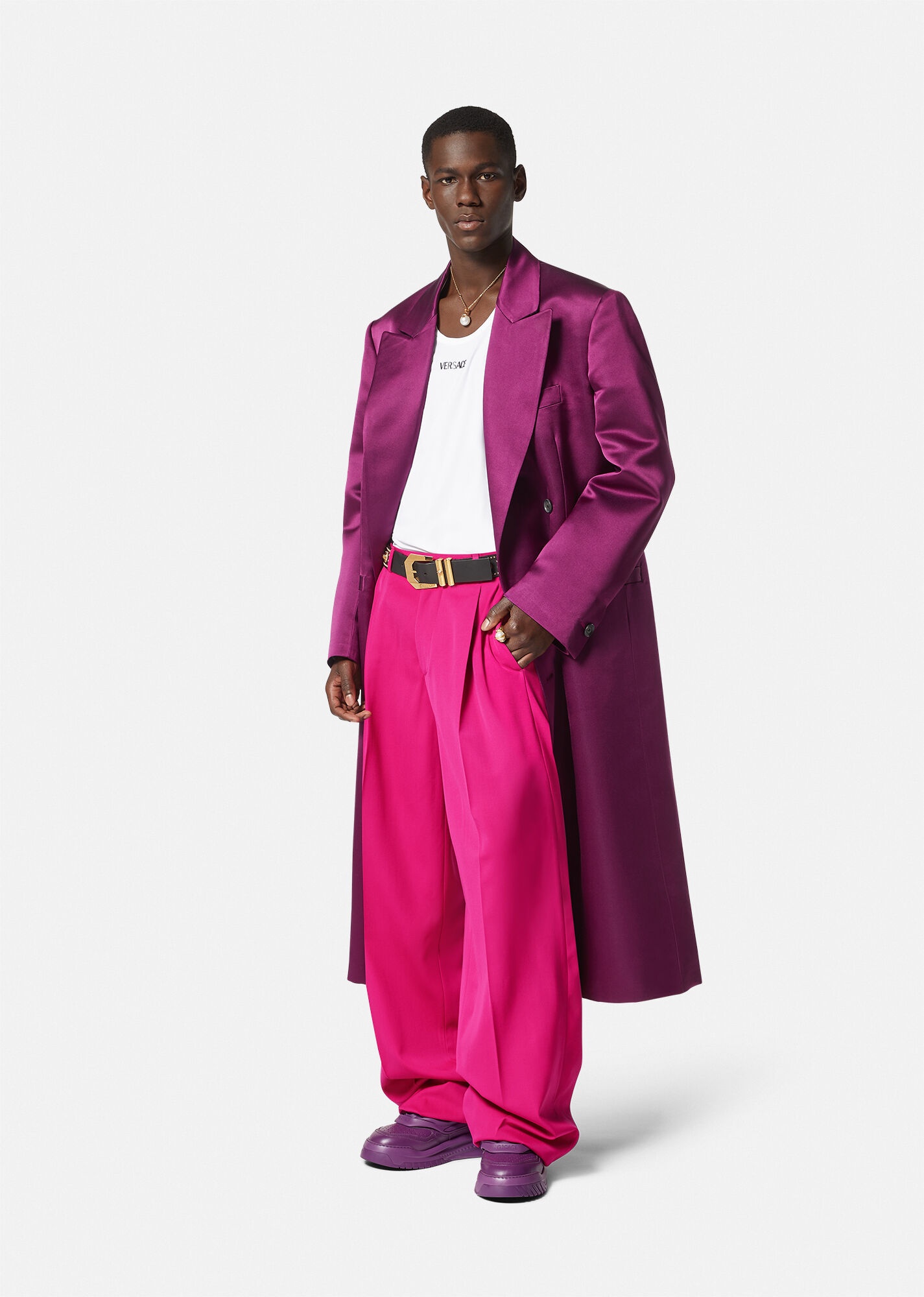 Pleated Wool Pants - 2