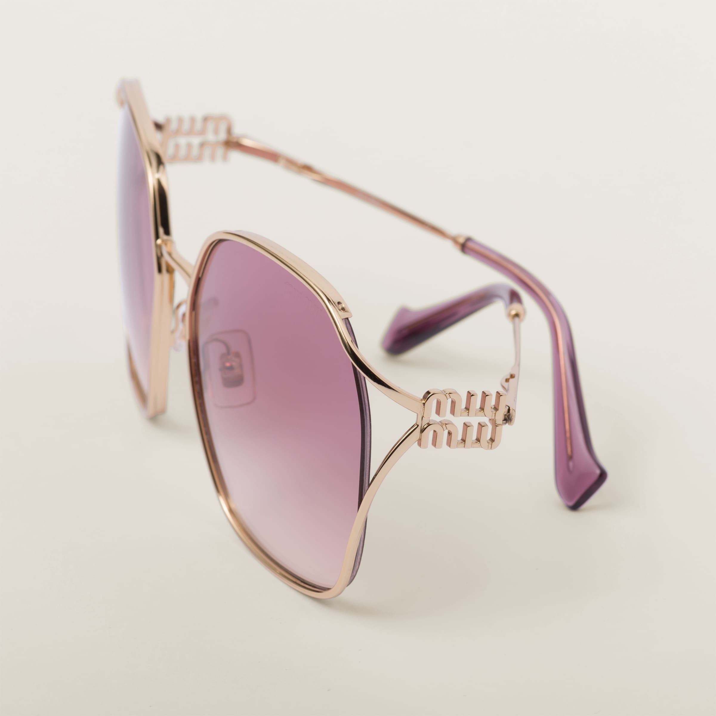 Miu Miu Logo sunglasses - 4