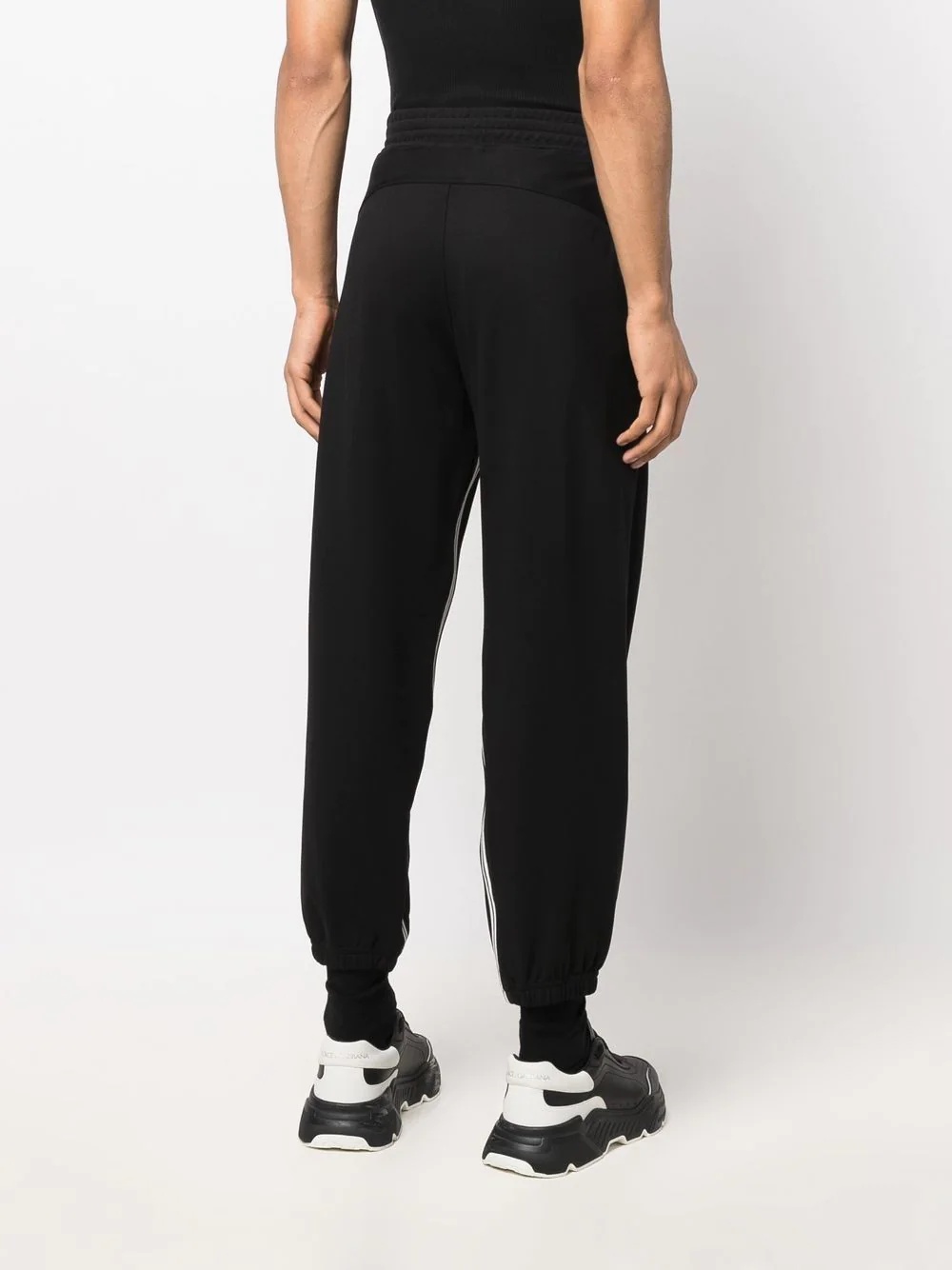 side-stripe track pants - 4