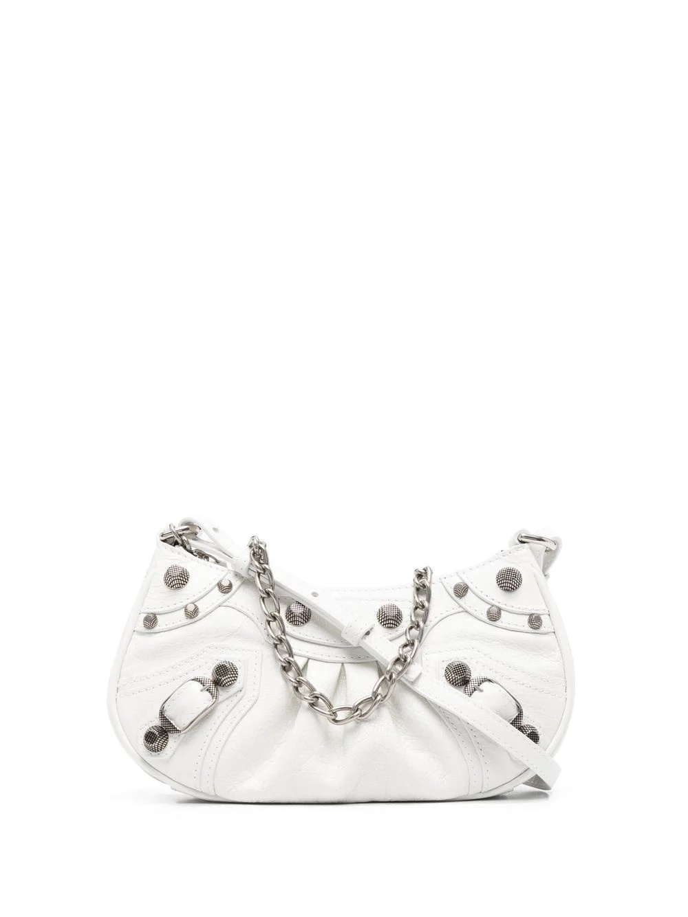 mini Le Cagole embossed shoulder bag - 1