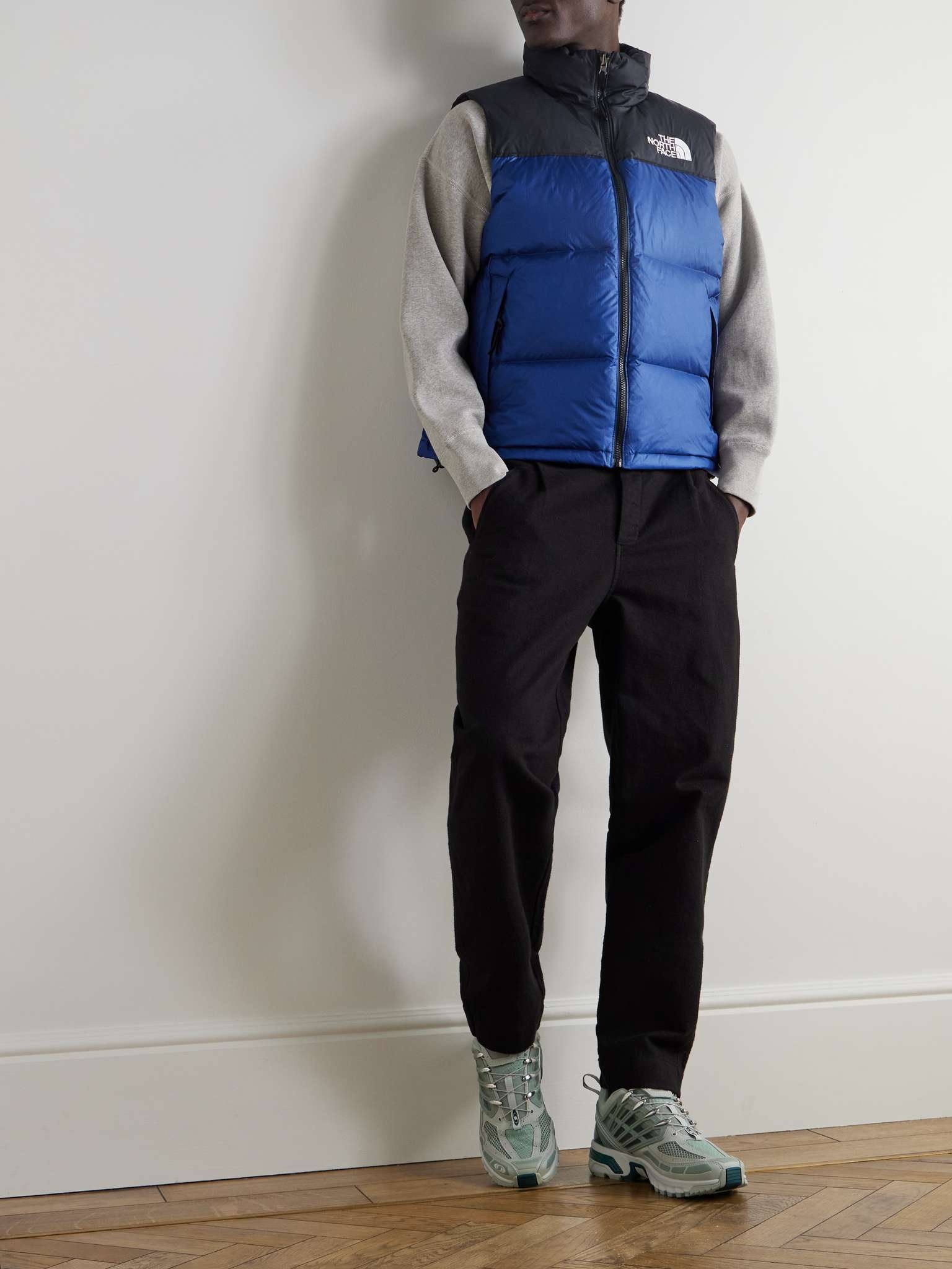 1996 Retro Nuptse Quilted Shell Hooded Down Gilet - 2