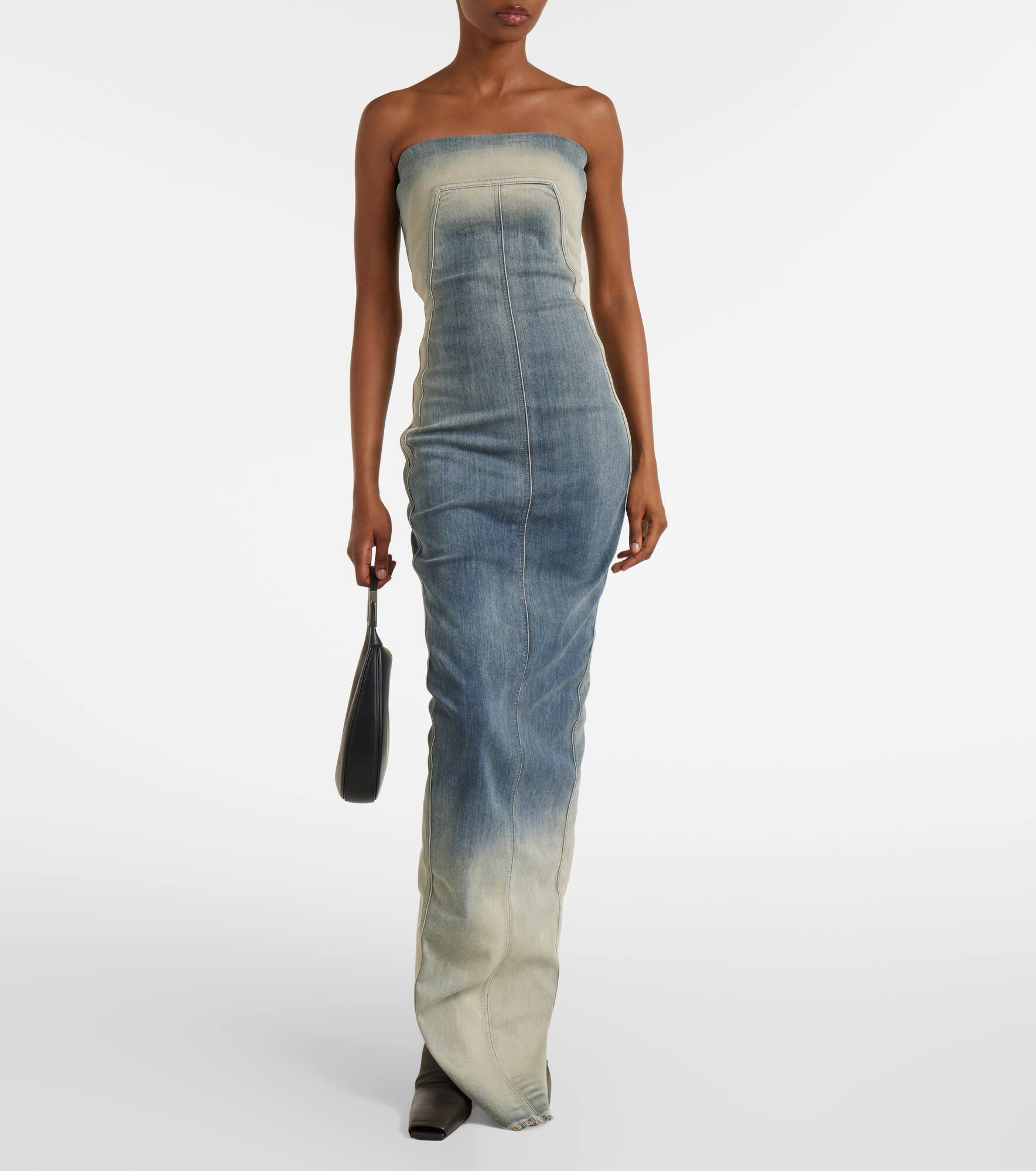 Denim bustier dress - 2