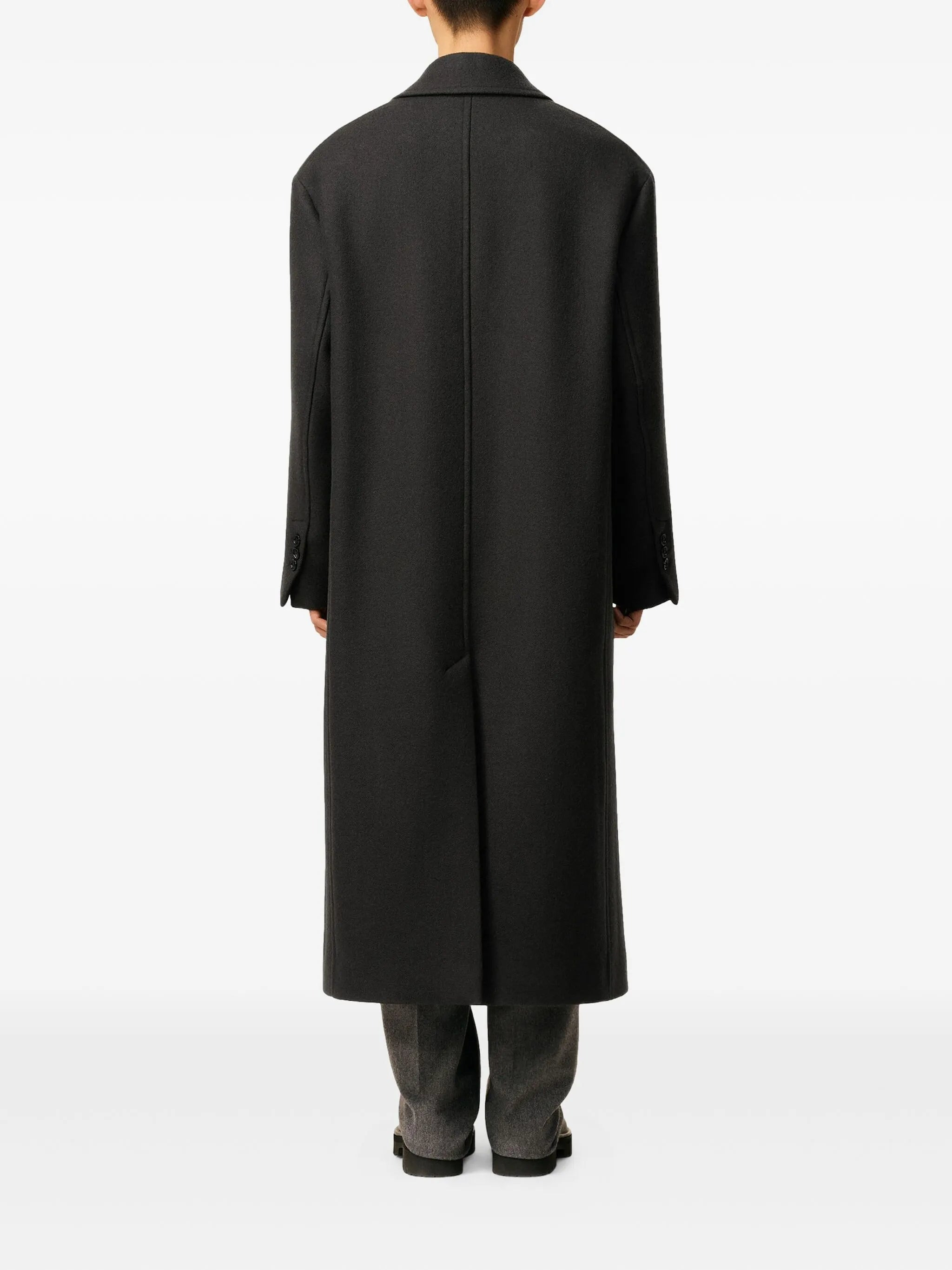 Ami Paris Double-breasted Wool Coat - 2