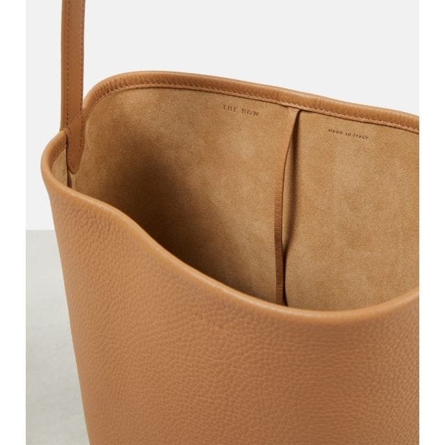 N/S Park Medium leather tote bag - 3