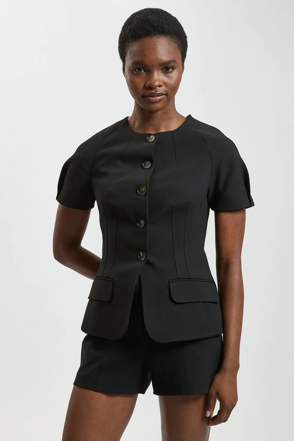 Compact Stretch Tailored Short - 1