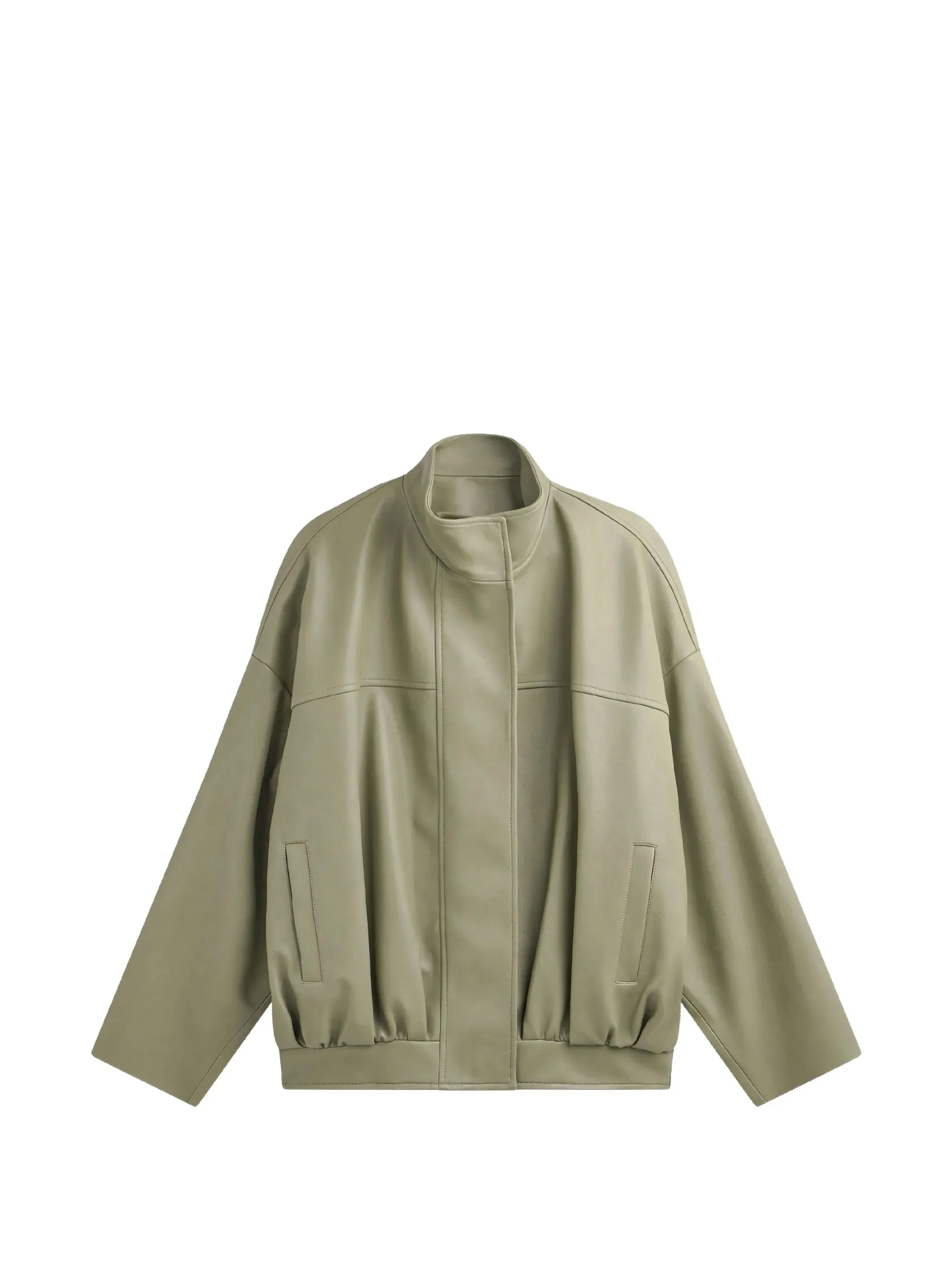 Veren panelled bomber jacket - 1