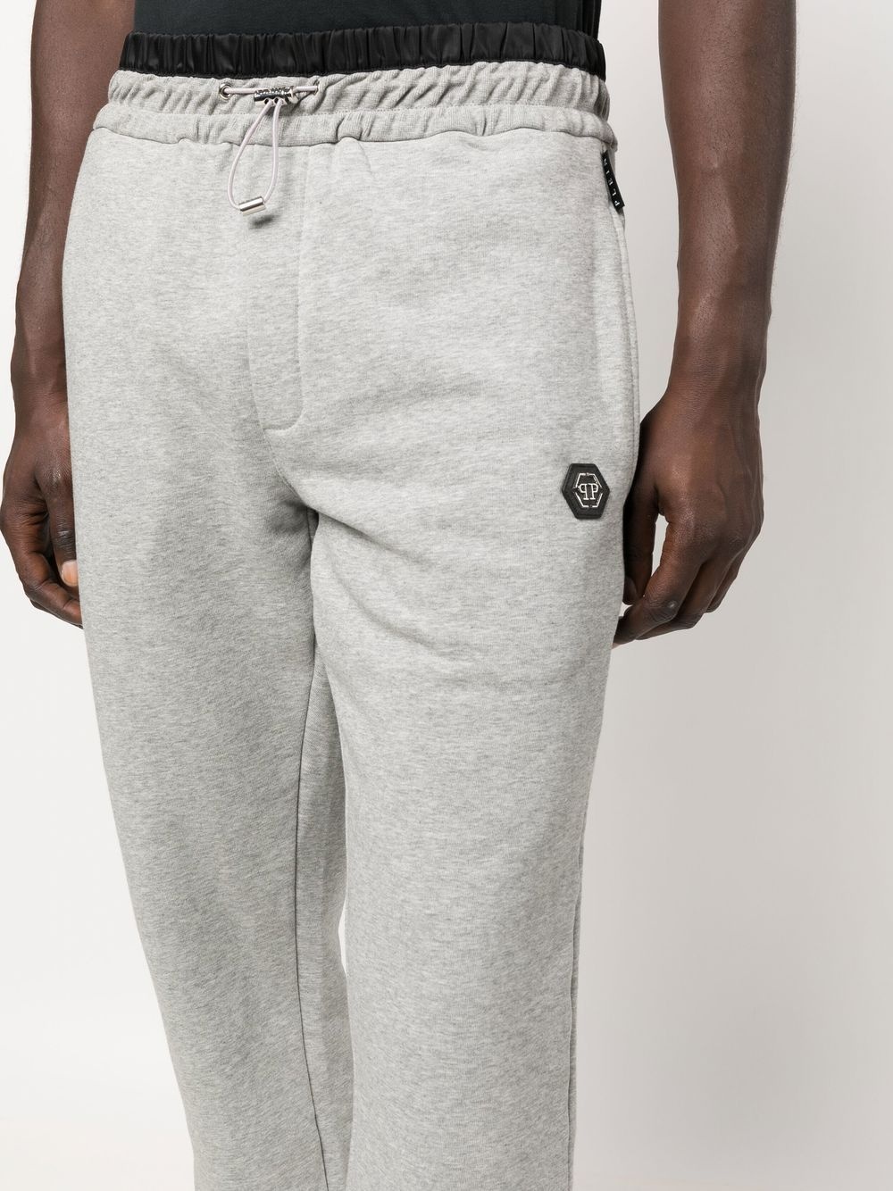 contrasting-waistband sweatpants - 5