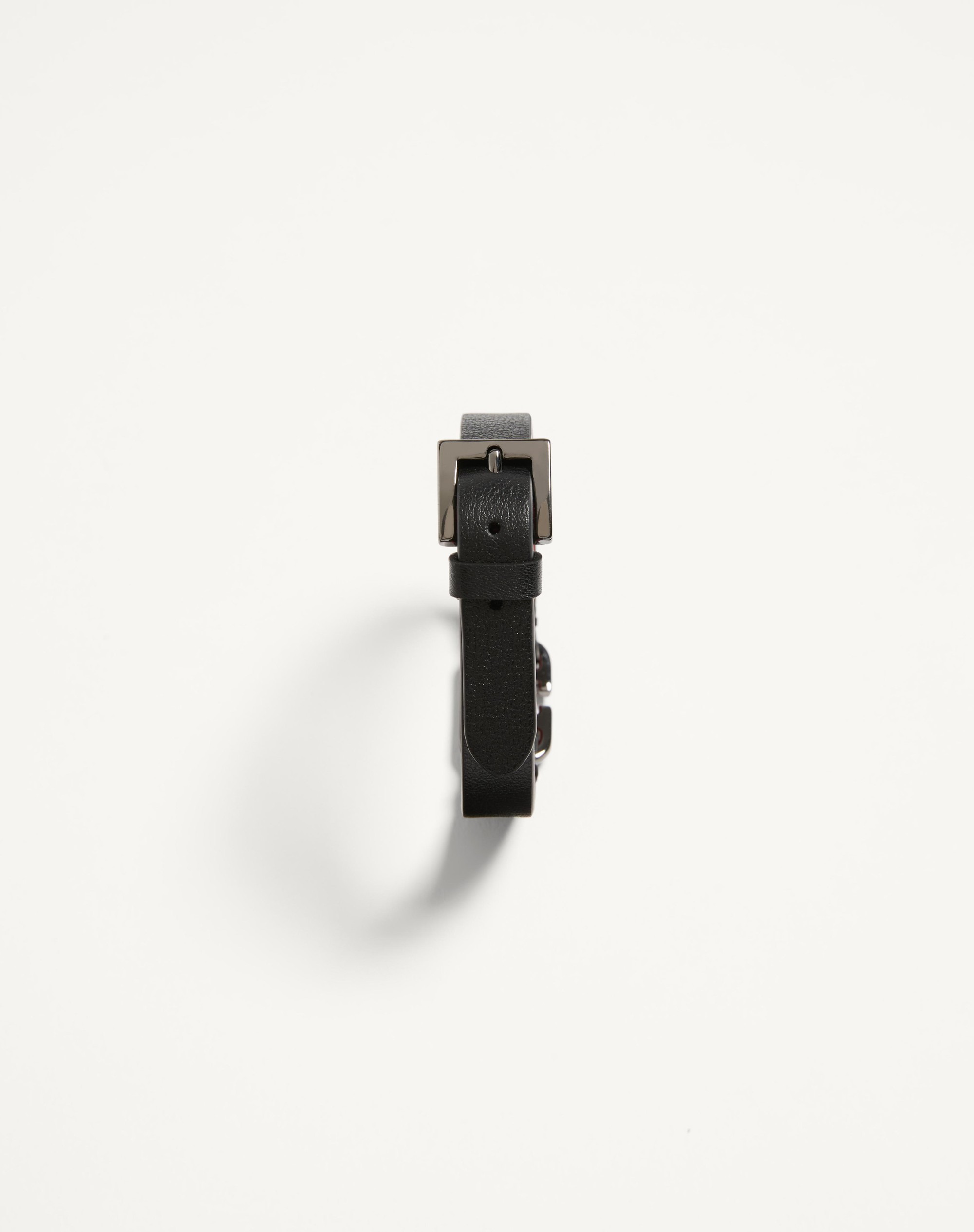 VLOGO SIGNATURE LEATHER BRACELET - 5
